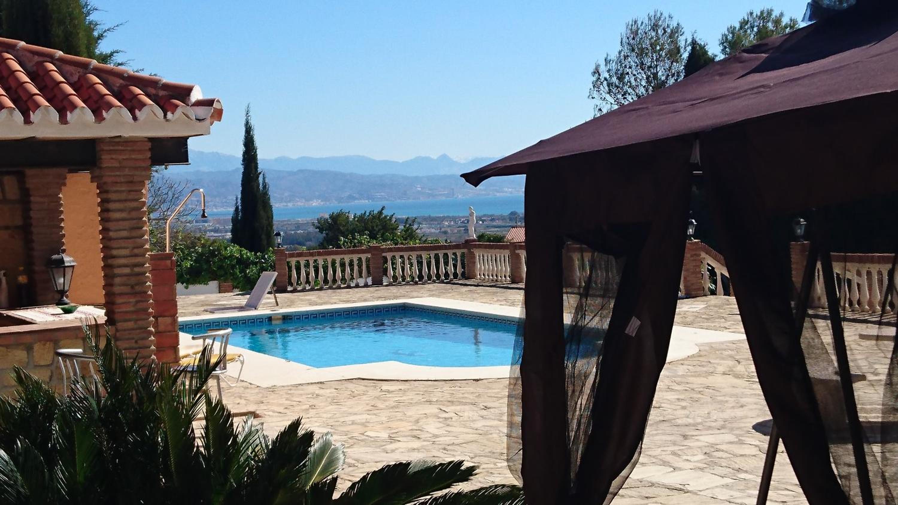 Villa Buenavista Malaga - sea view, private heated pool, spa, 5 bedrooms