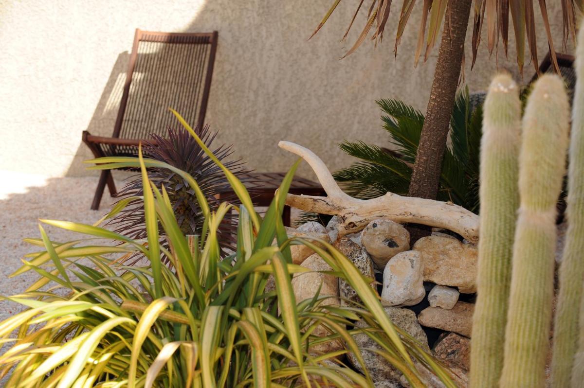 outdoor BBQ area
