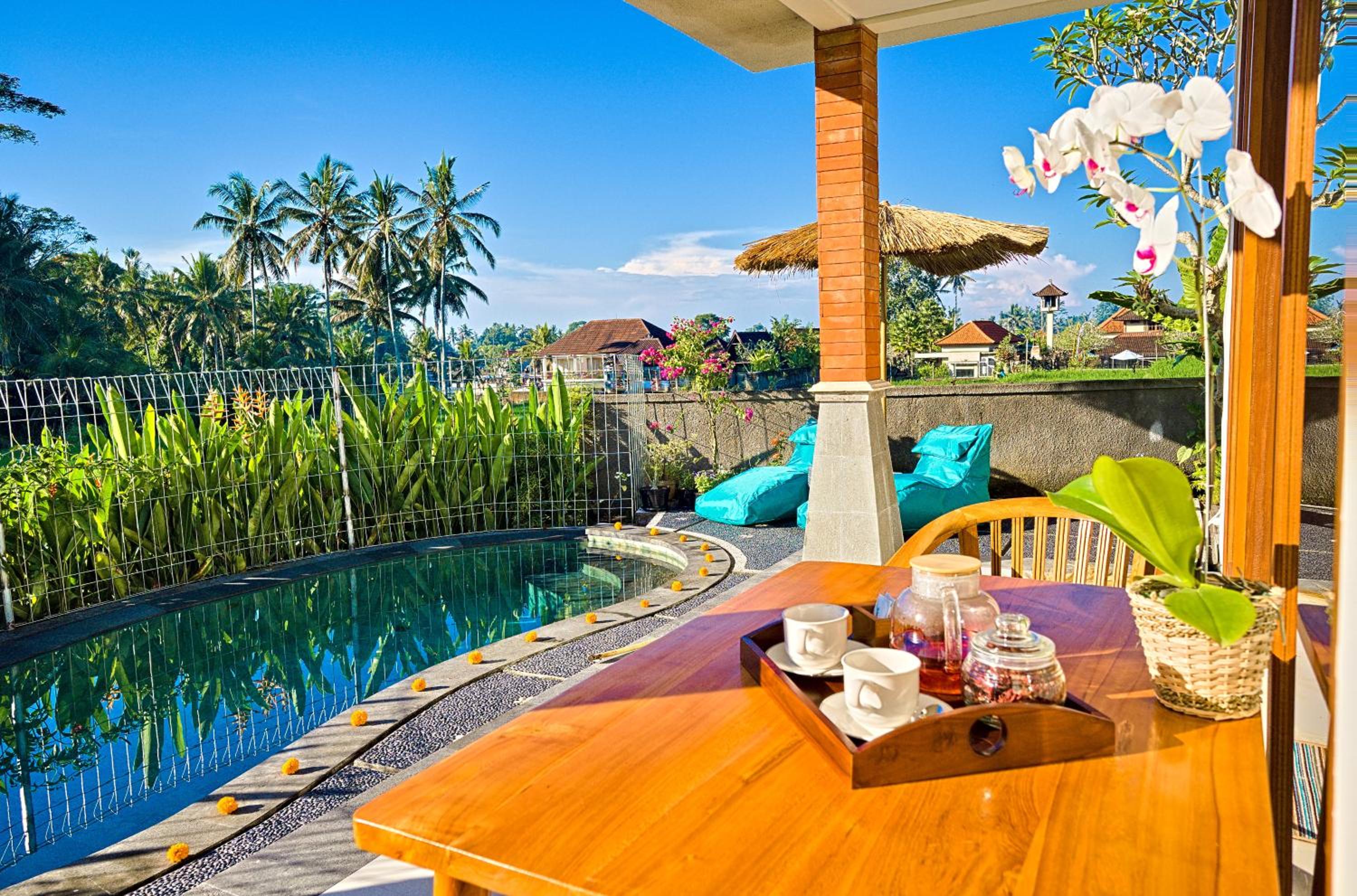 Romantic Villa in Ubud Private Pooll and Rice Fields View