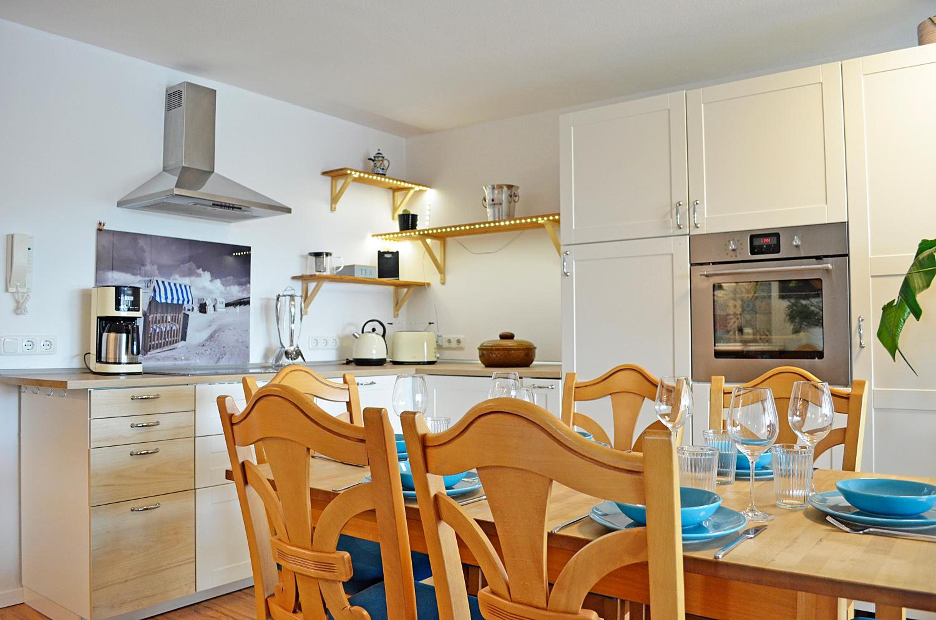 Wintergarten Wohnung mit Feldblick nahe Legoland
