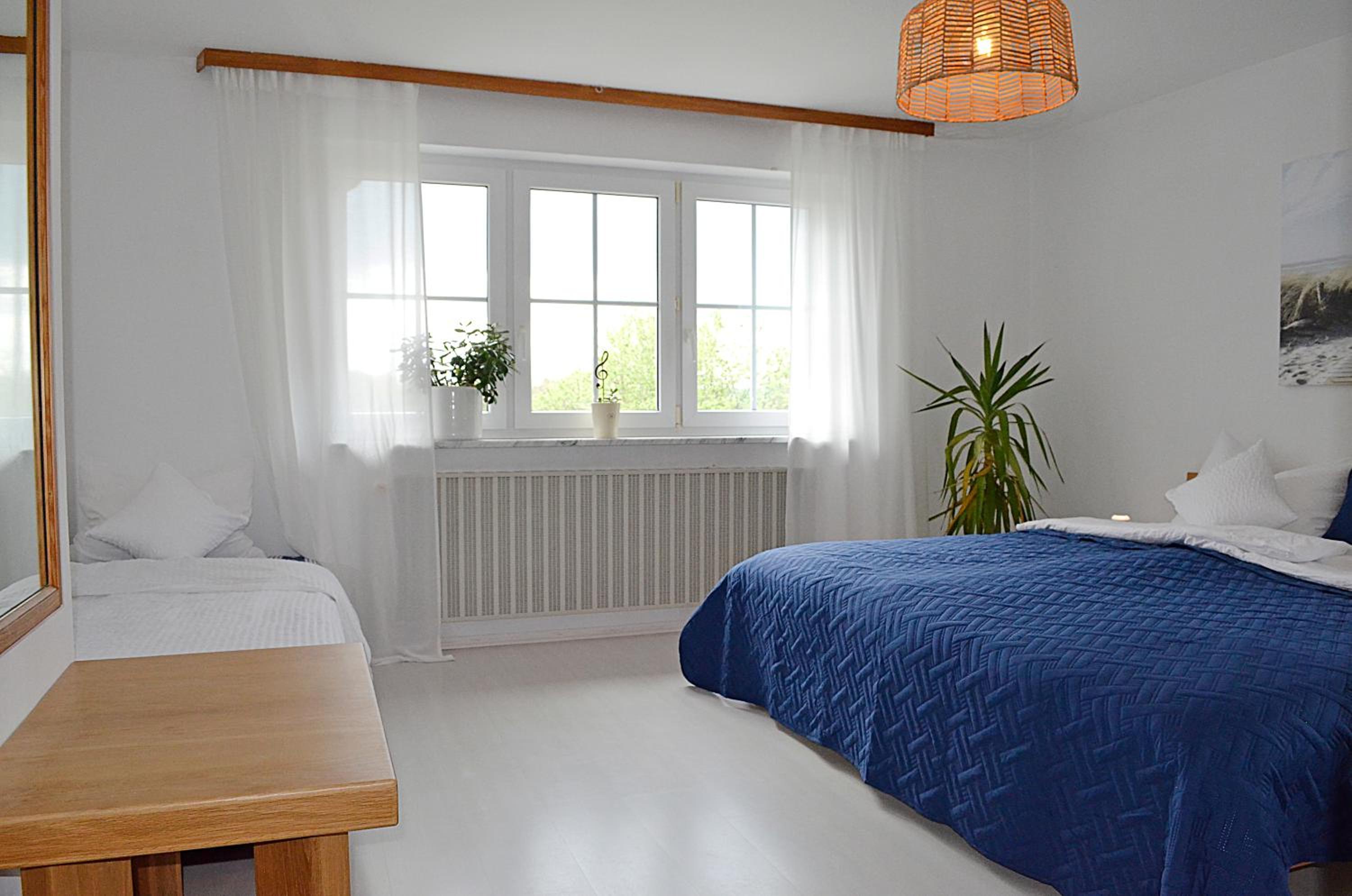 Wintergarten Wohnung mit Feldblick nahe Legoland