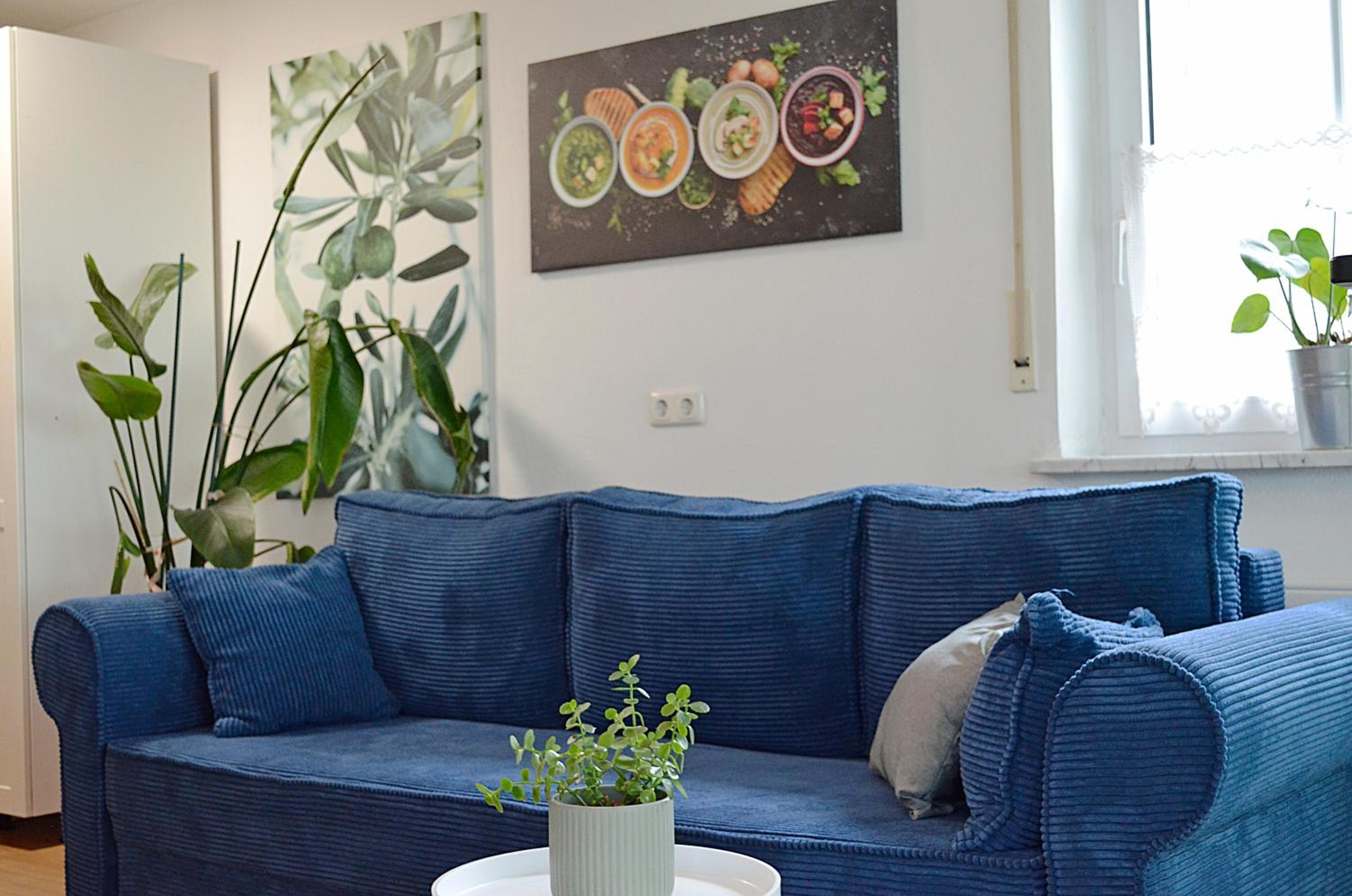 Wintergarten Wohnung mit Feldblick nahe Legoland