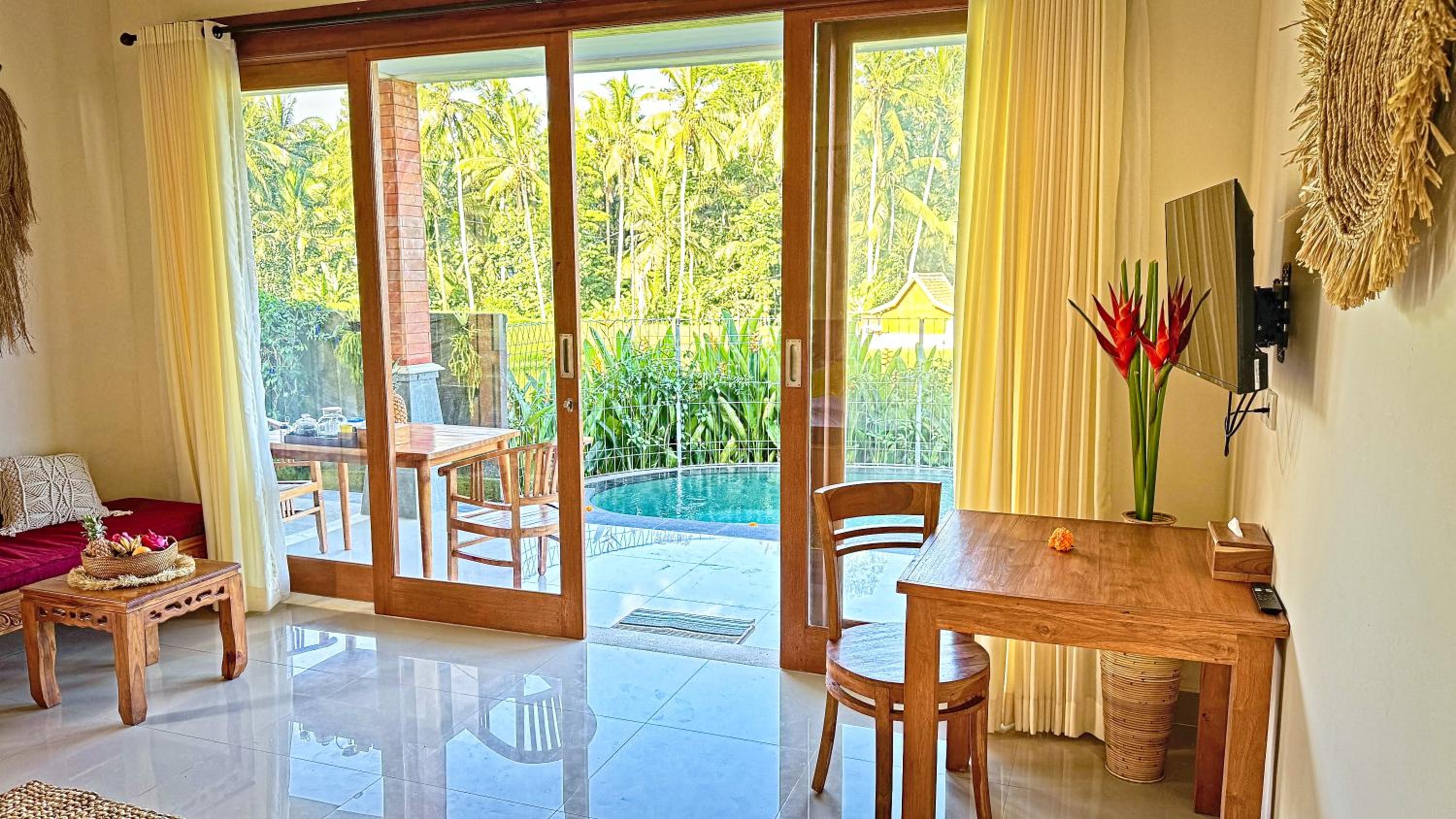 Romantic Villa in Ubud Private Pooll and Rice Fields View