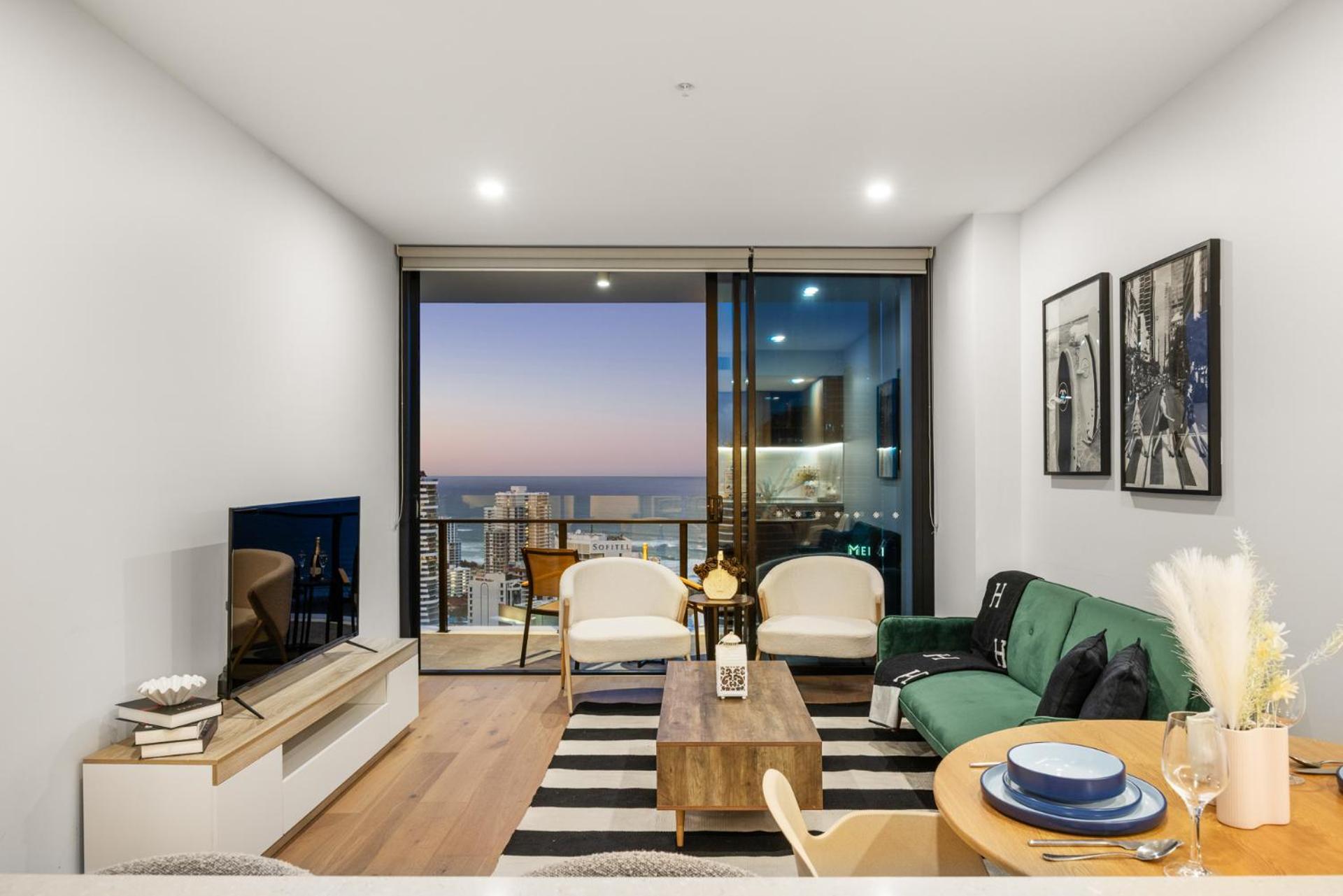 Stylish Ocean View Apartments in Casino Towers