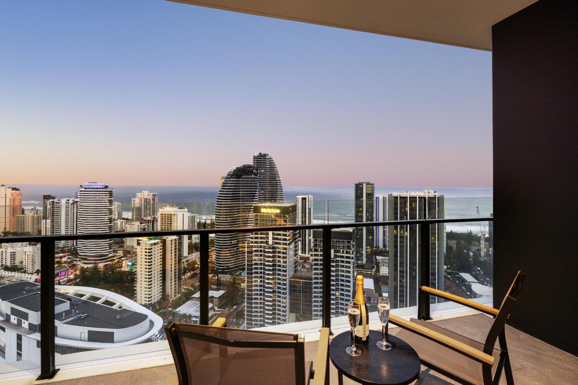 Stylish Ocean View Apartments in Casino Towers
