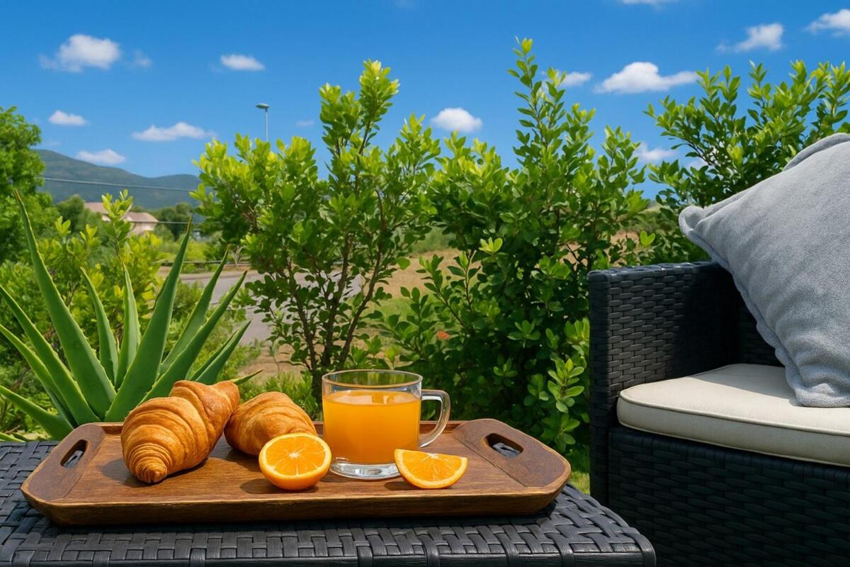 Orange Villa with Pool