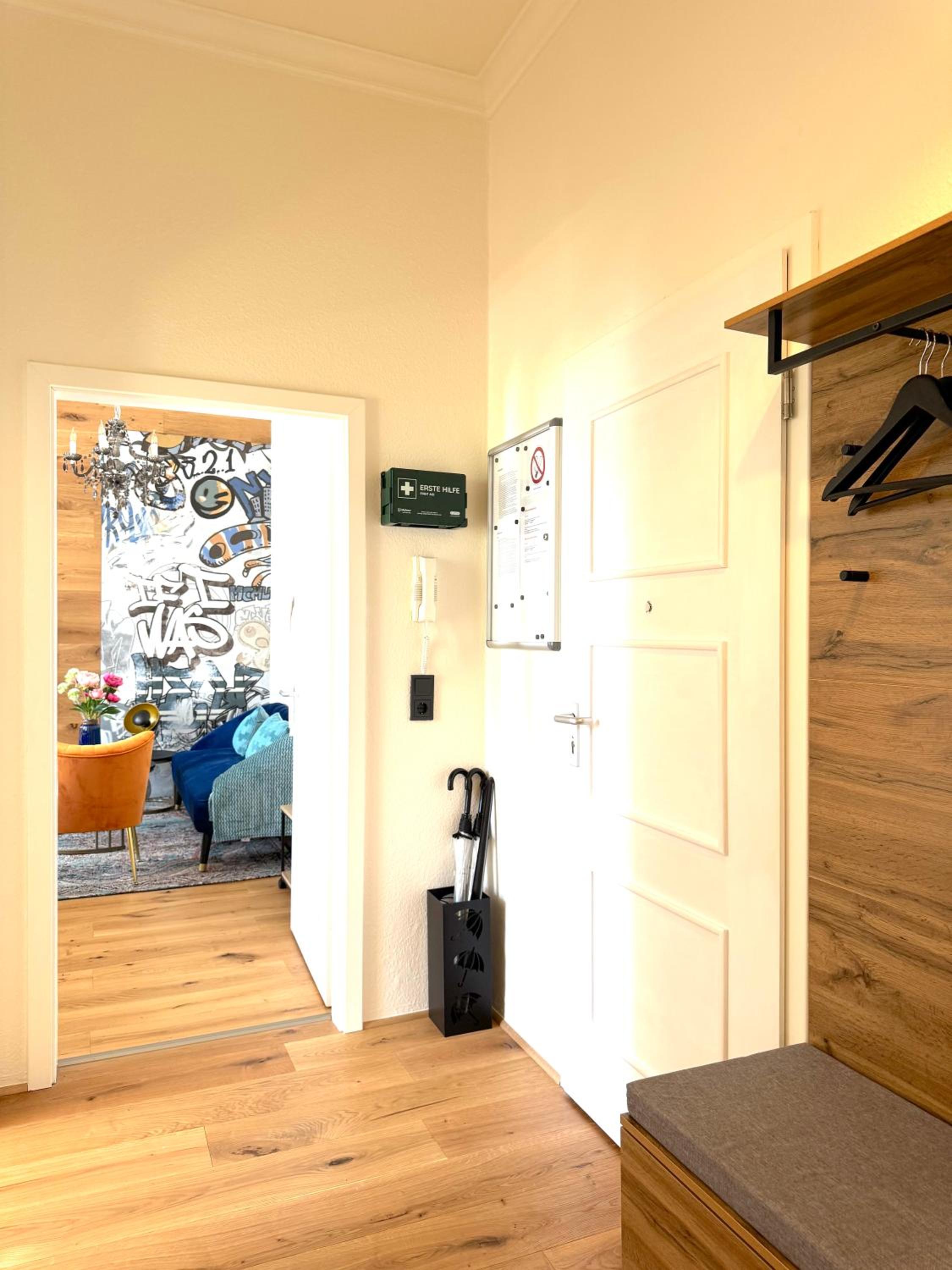 NewCityHome - Chemnitz - 2 Zi - Design Apartment Naomi - Kaßberg - Private Parking
