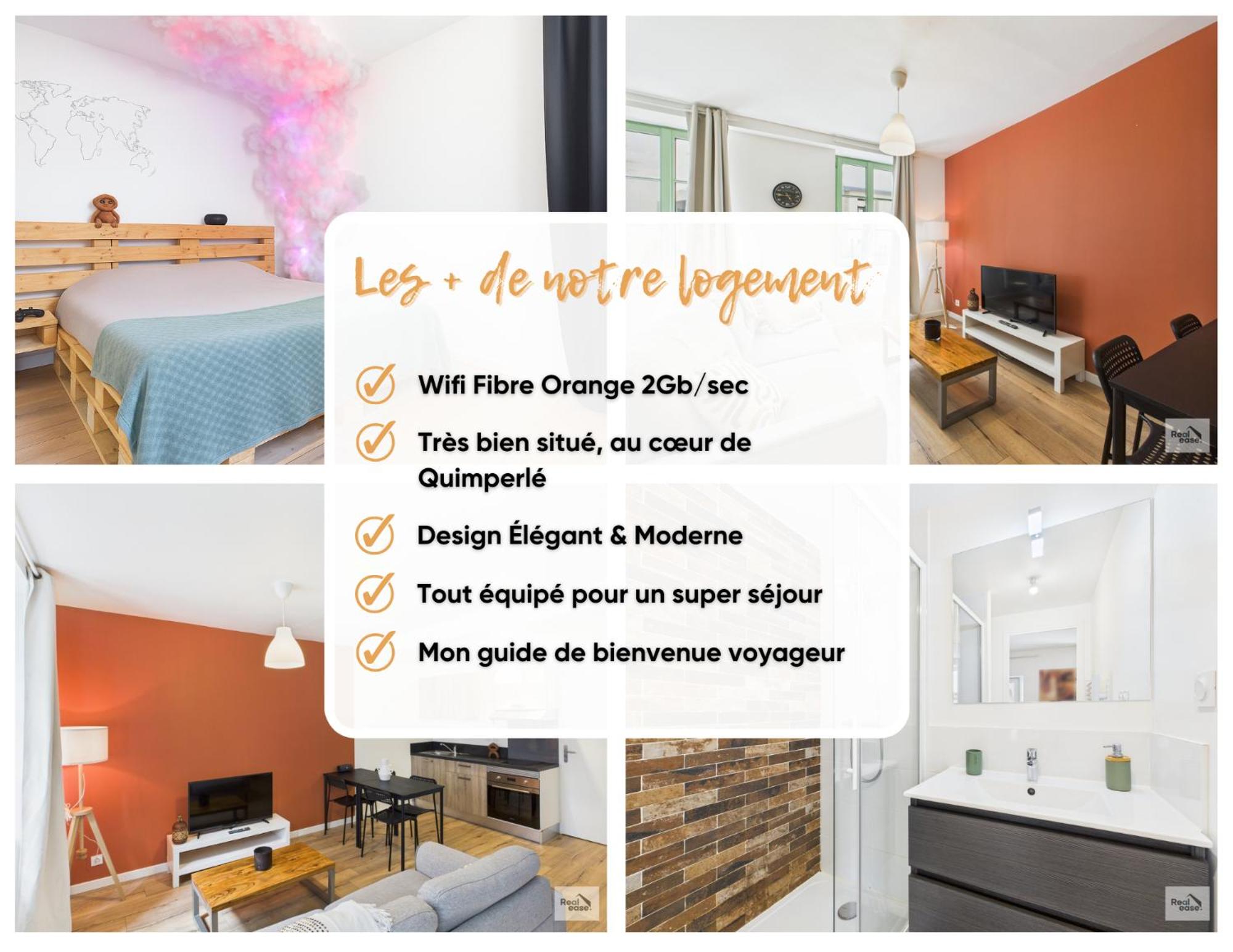 Logement de caractère en haute ville de Quimperlé, photo 39