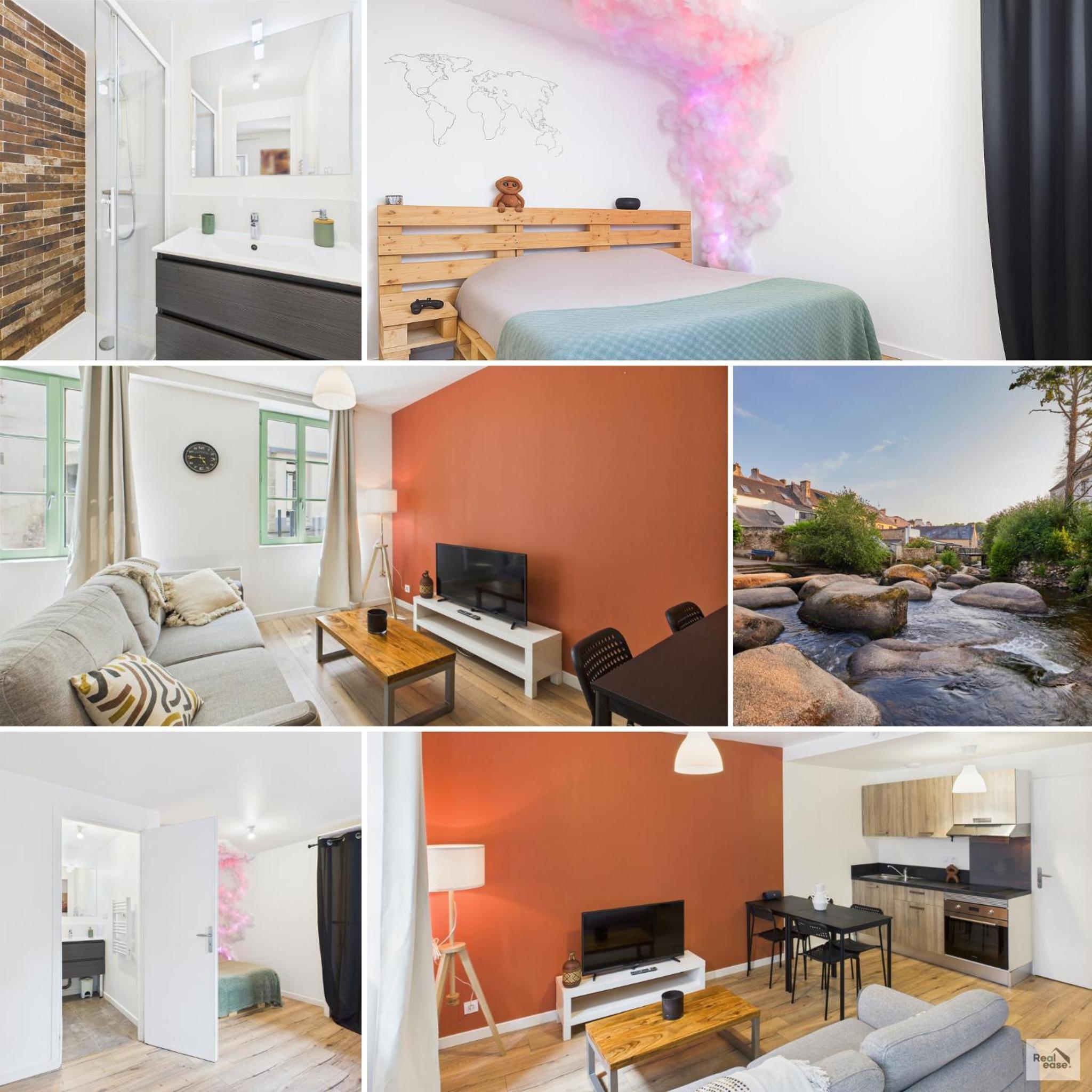 Logement de caractère en haute ville de Quimperlé, photo 49