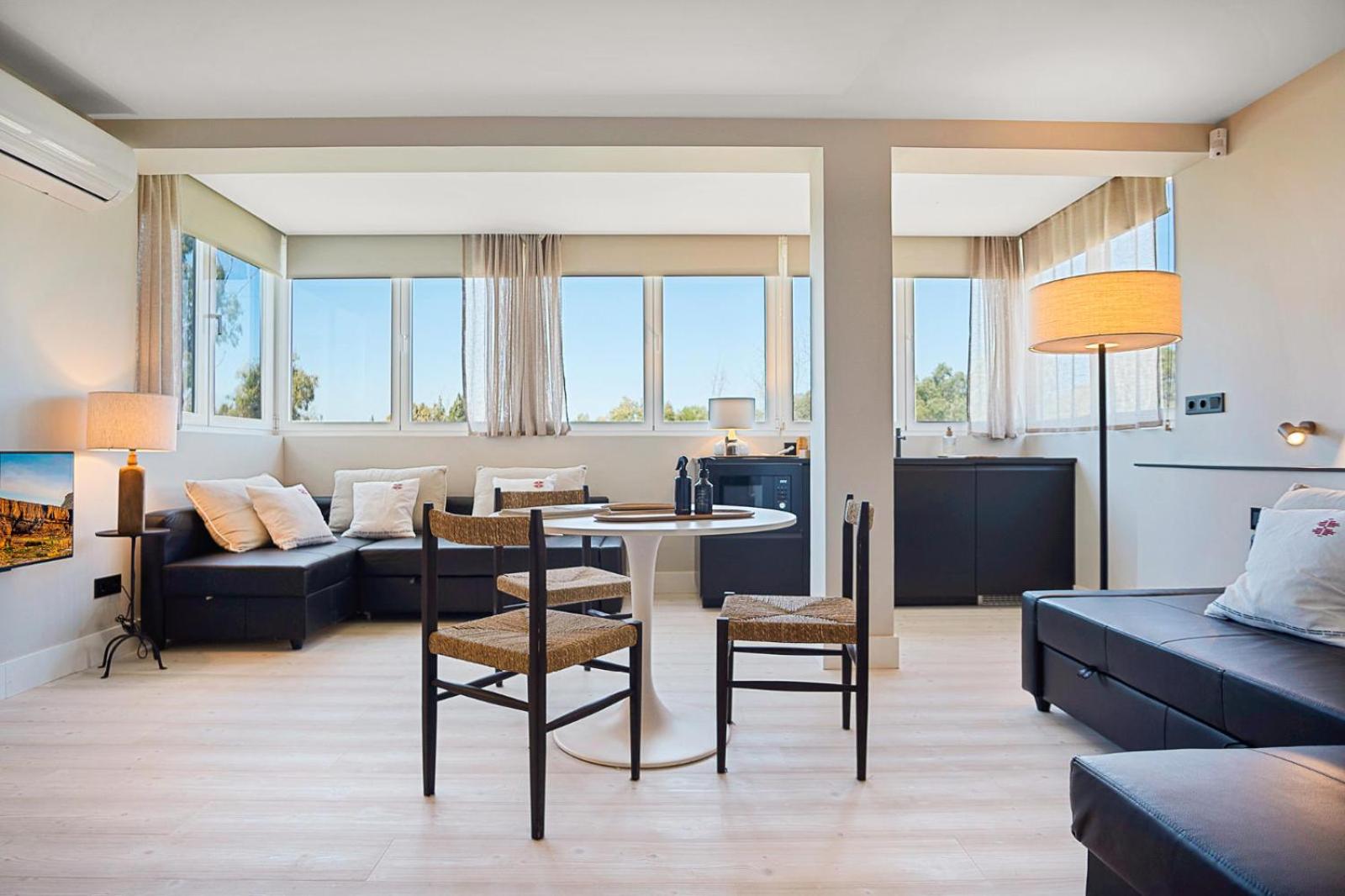Luminoso loft con piscina en Puerto Banús