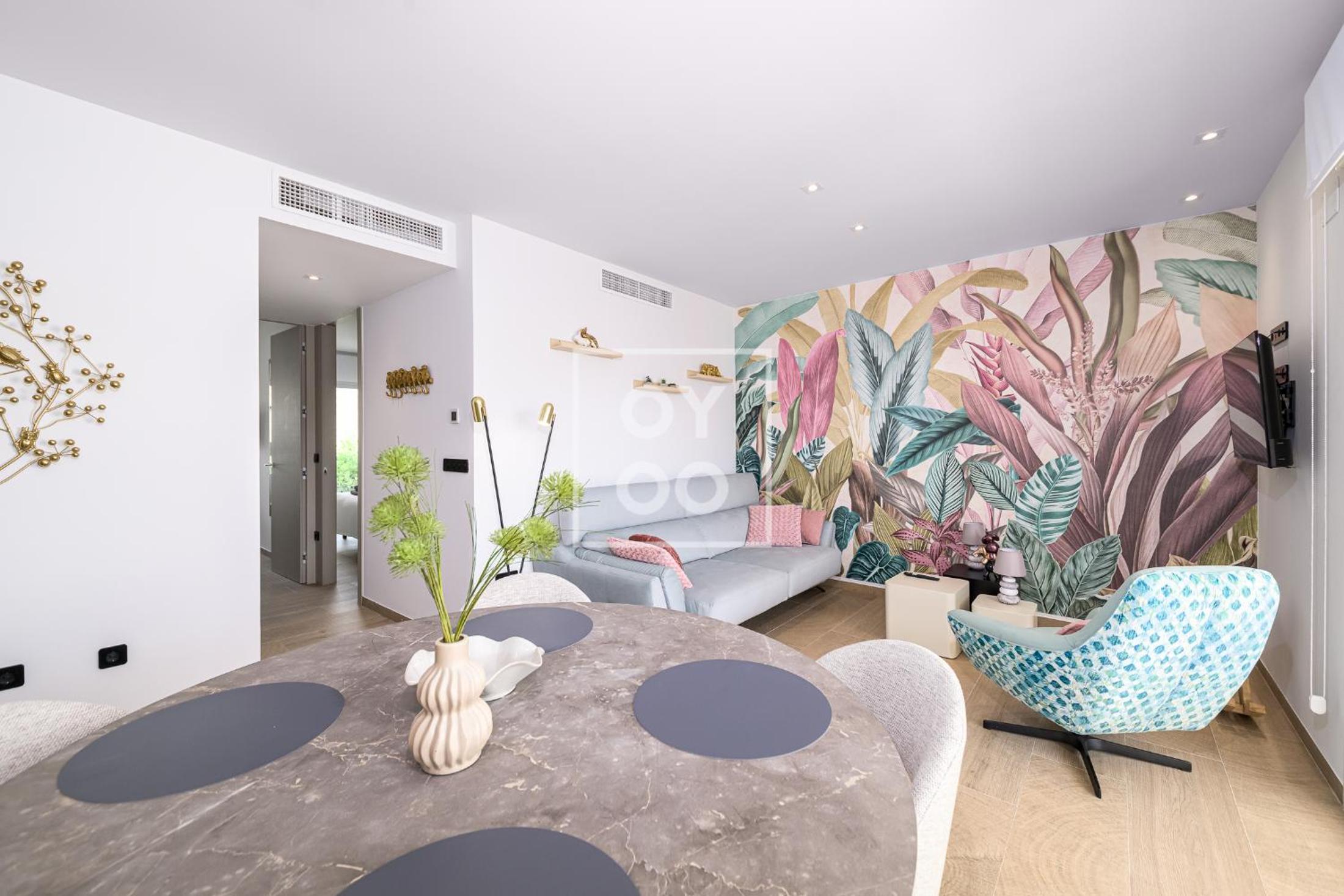 Flamenco Garden, GF design apt, heated pool, at Golf Resort - By Oyoostays