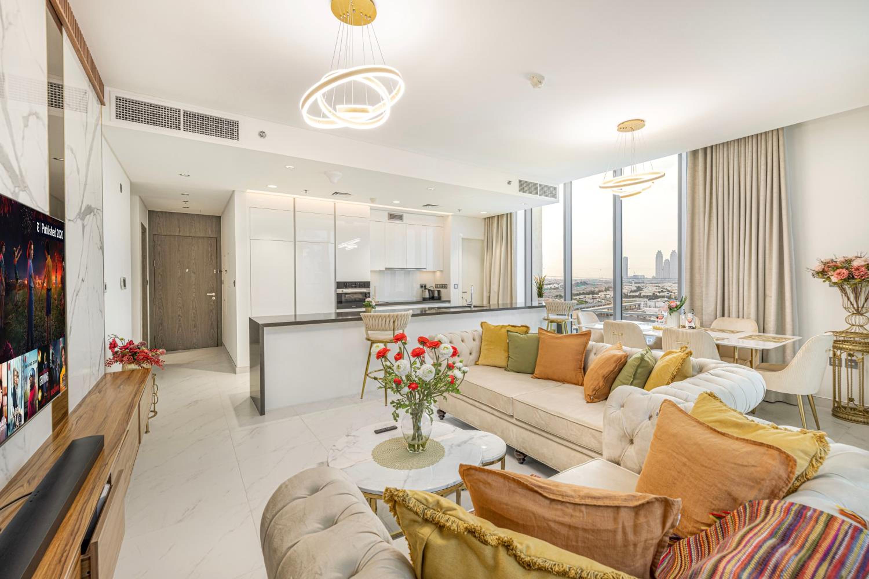 Luxury 2 Bedroom plus kids room Burj Khalifa View