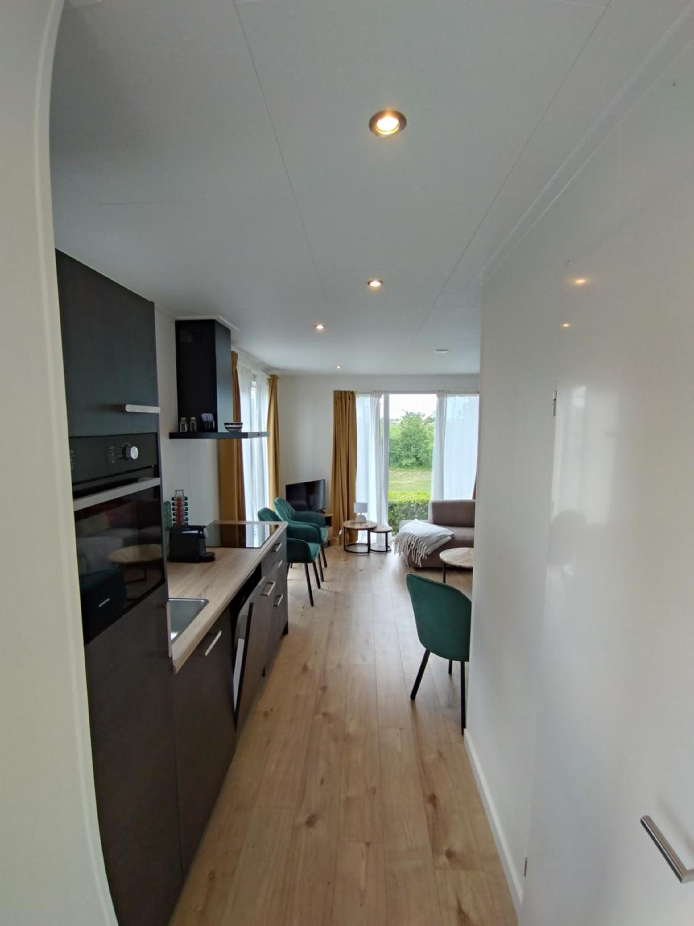 Luxury chalet 'Eveline' near Blokzijl - Airconditioned