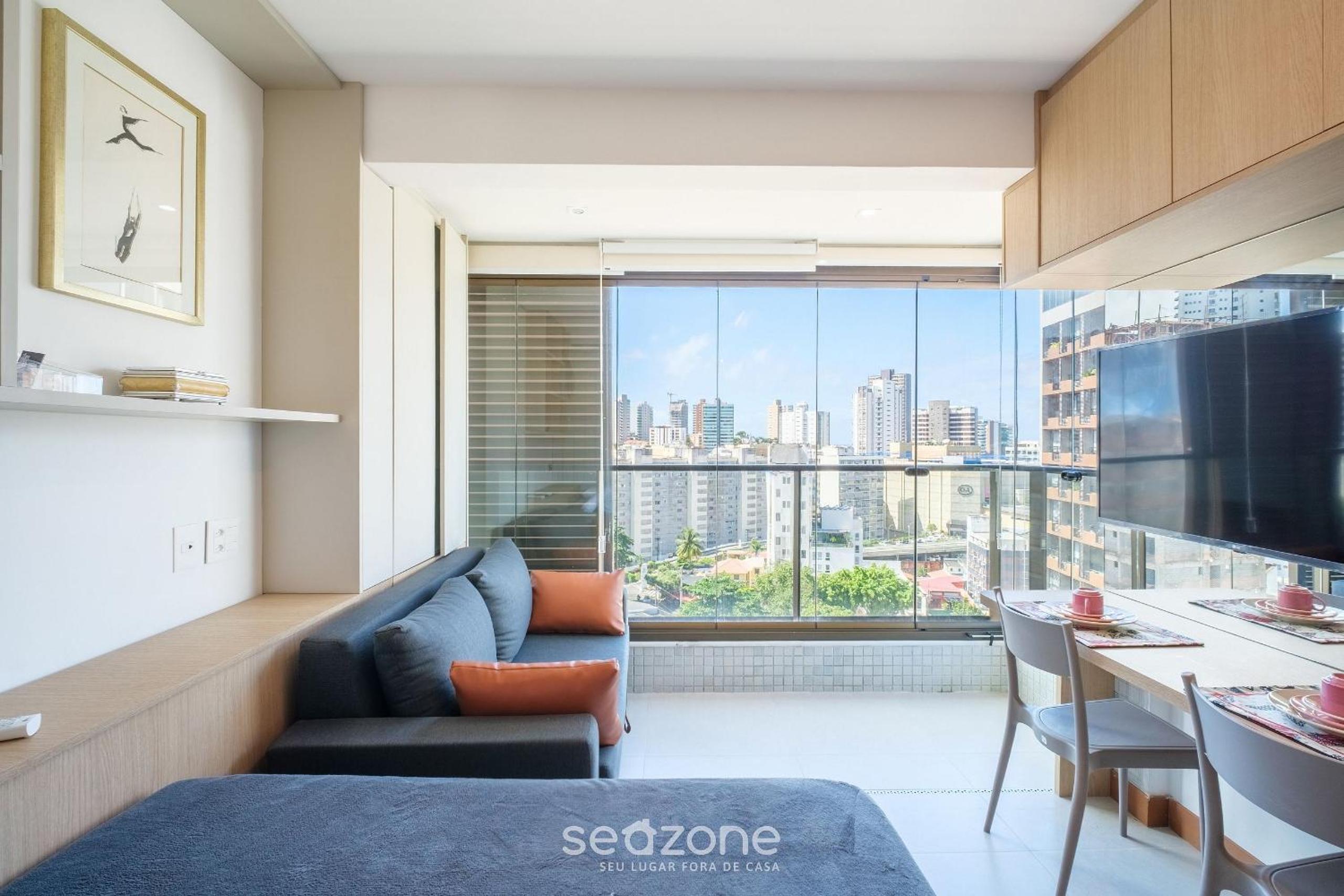 Modern and Fully Equipped Apartments 500m from Barra Beach in Salvador – ZNB