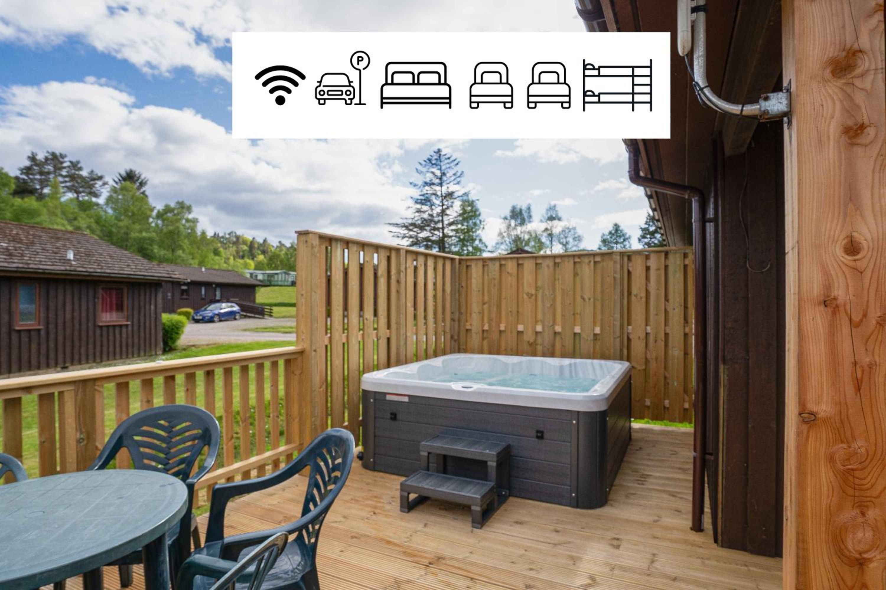 3Bed Lodge - Hot Tub - by Holiday Homes