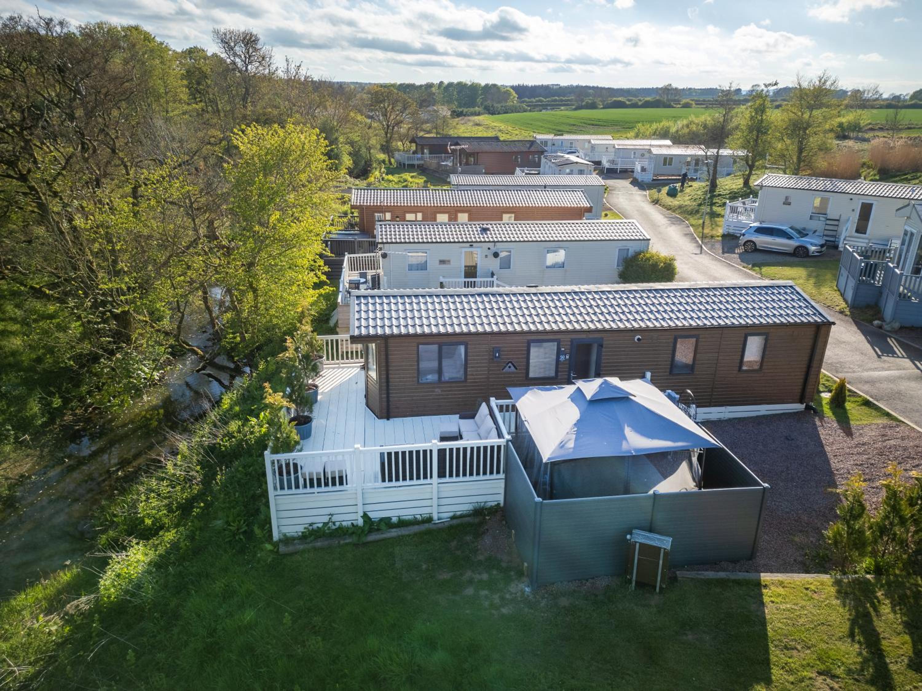 Bockenfield Park country Lodge with hot tub