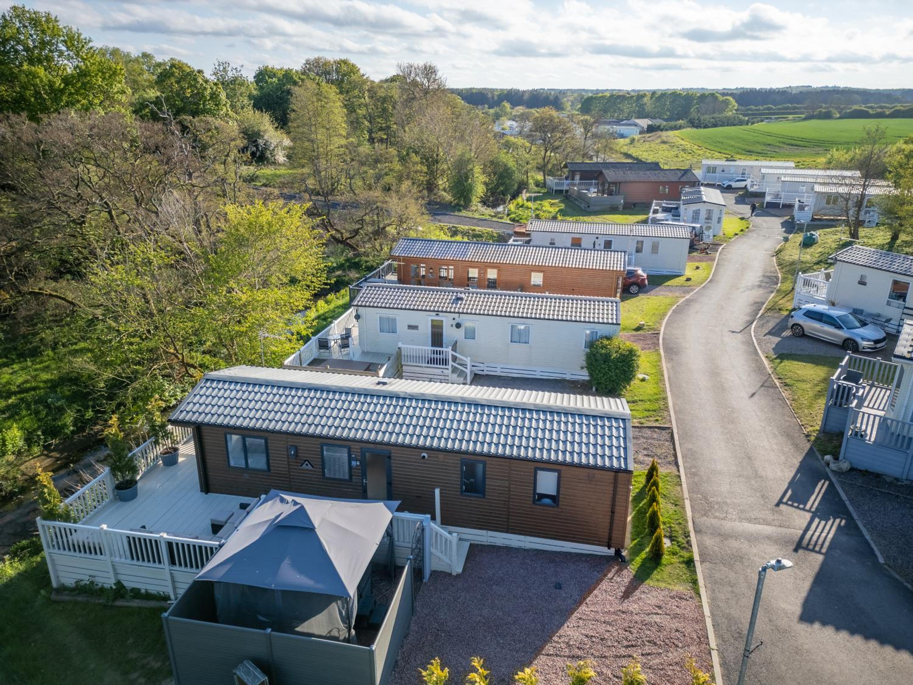 Bockenfield Park country Lodge with hot tub