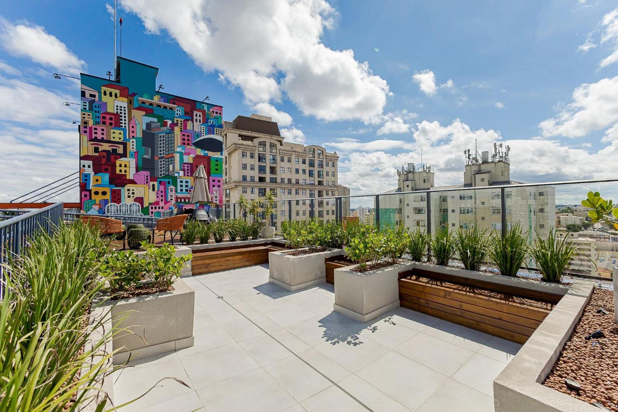 Log! | Rooftop com vista, coworking, garagem e localização imbatível | Gonzaga Stays