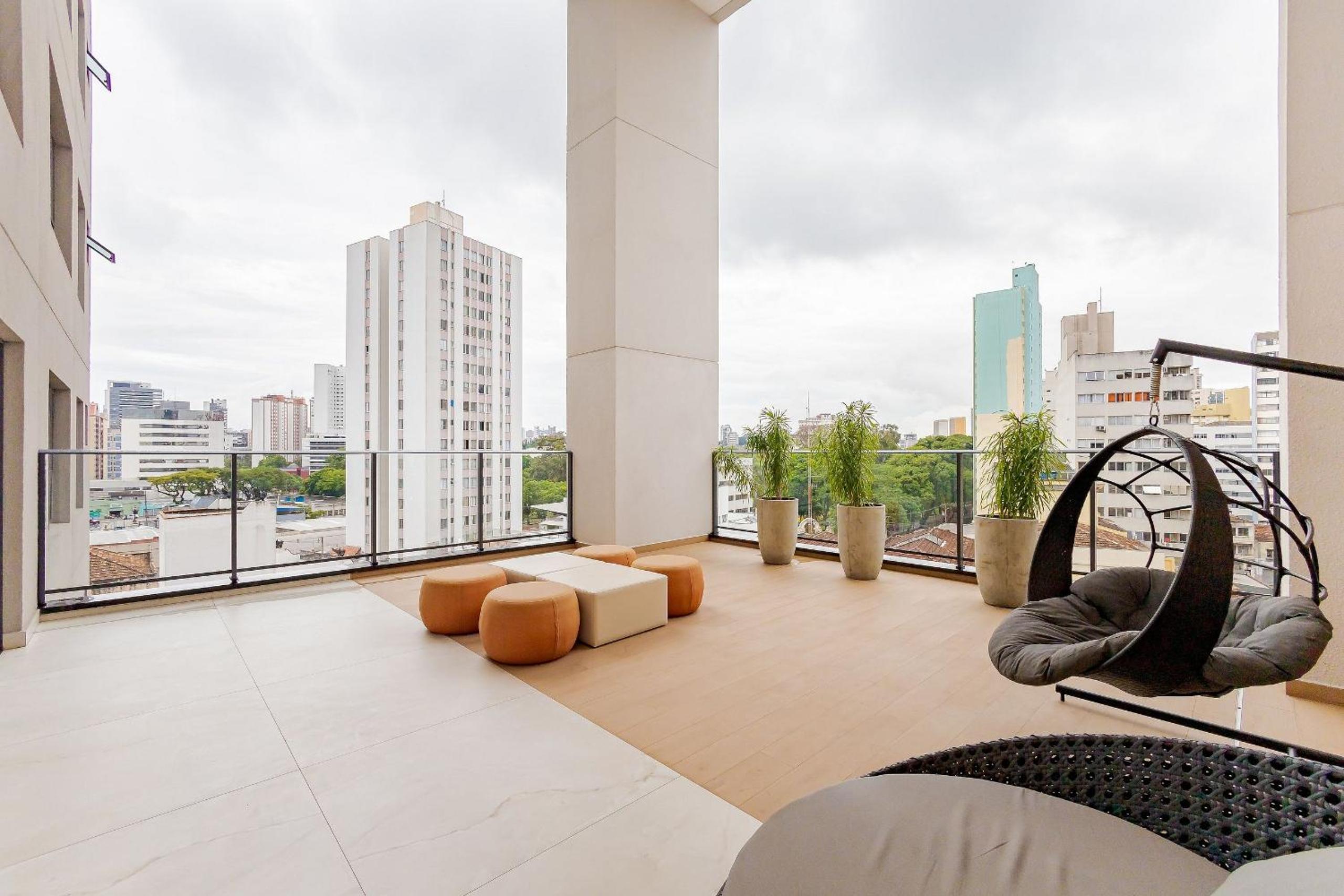 Log! | Rooftop com vista, coworking, garagem e localização imbatível | Gonzaga Stays