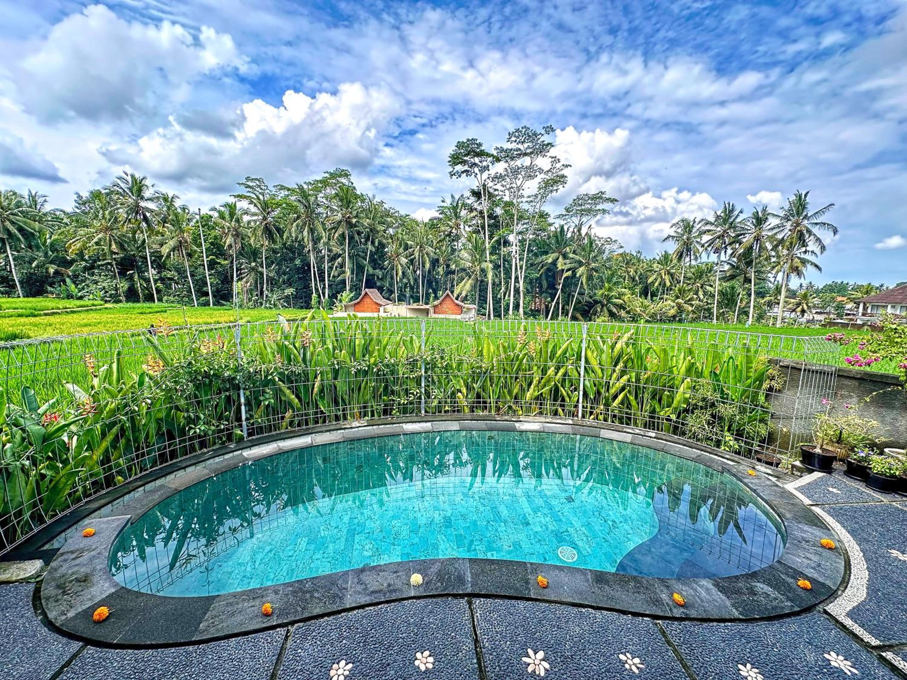 Romantic Villa in Ubud Private Pooll and Rice Fields View