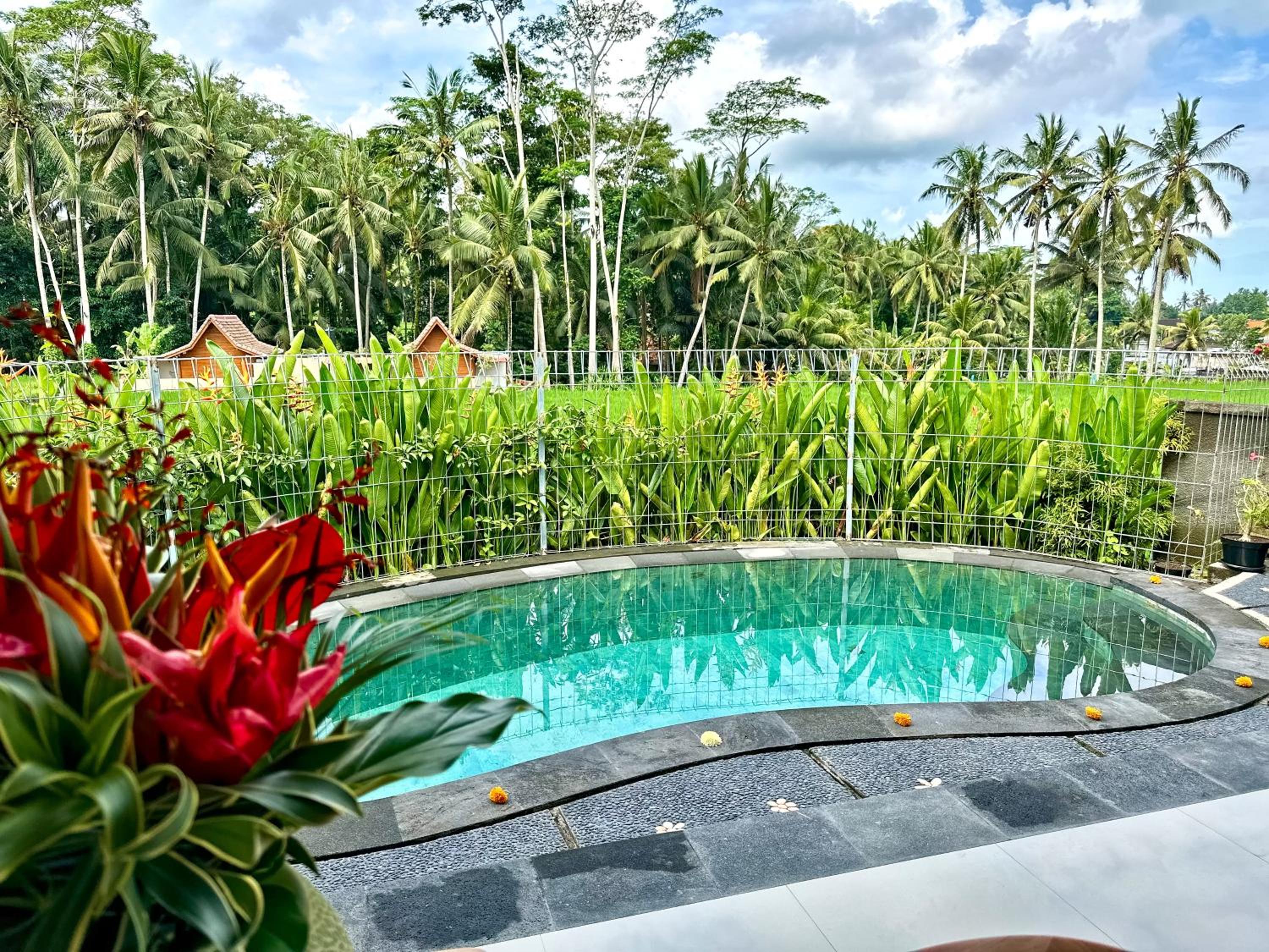 Romantic Villa in Ubud Private Pooll and Rice Fields View