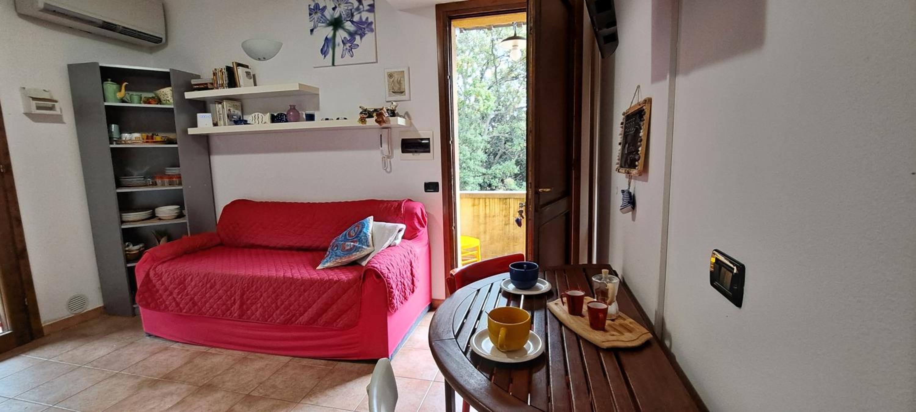 Trilocale con piscina
