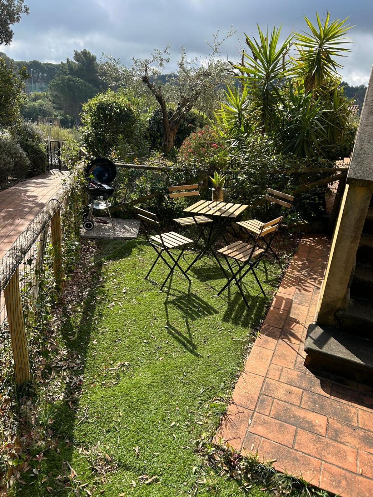 Trilocale con piscina