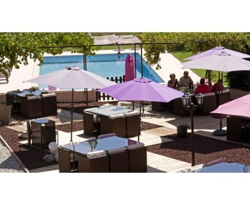 outdoor BBQ area