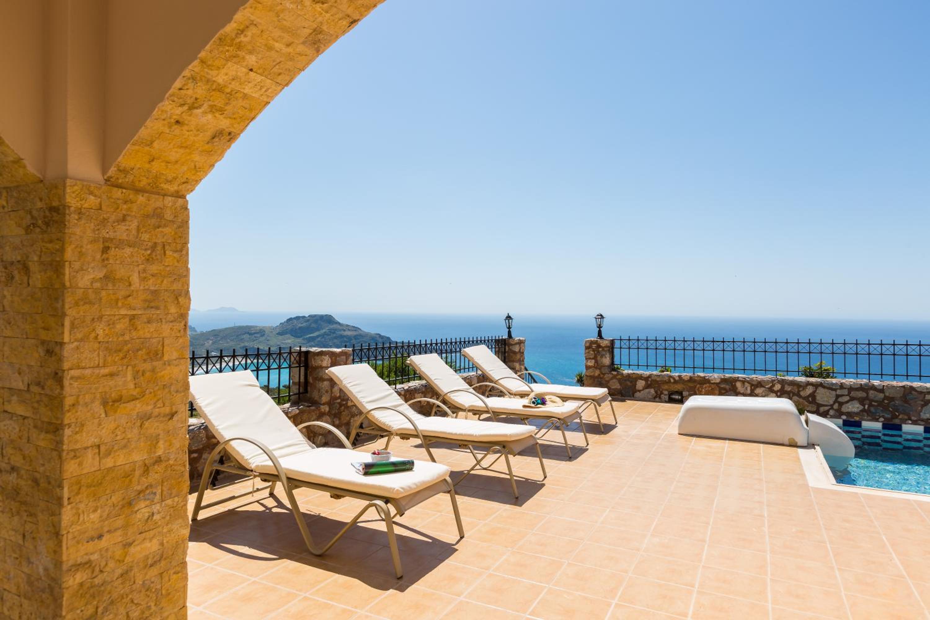 Anastasia Villa, Libyan SeaViews with Heated Pool, By ThinkVilla