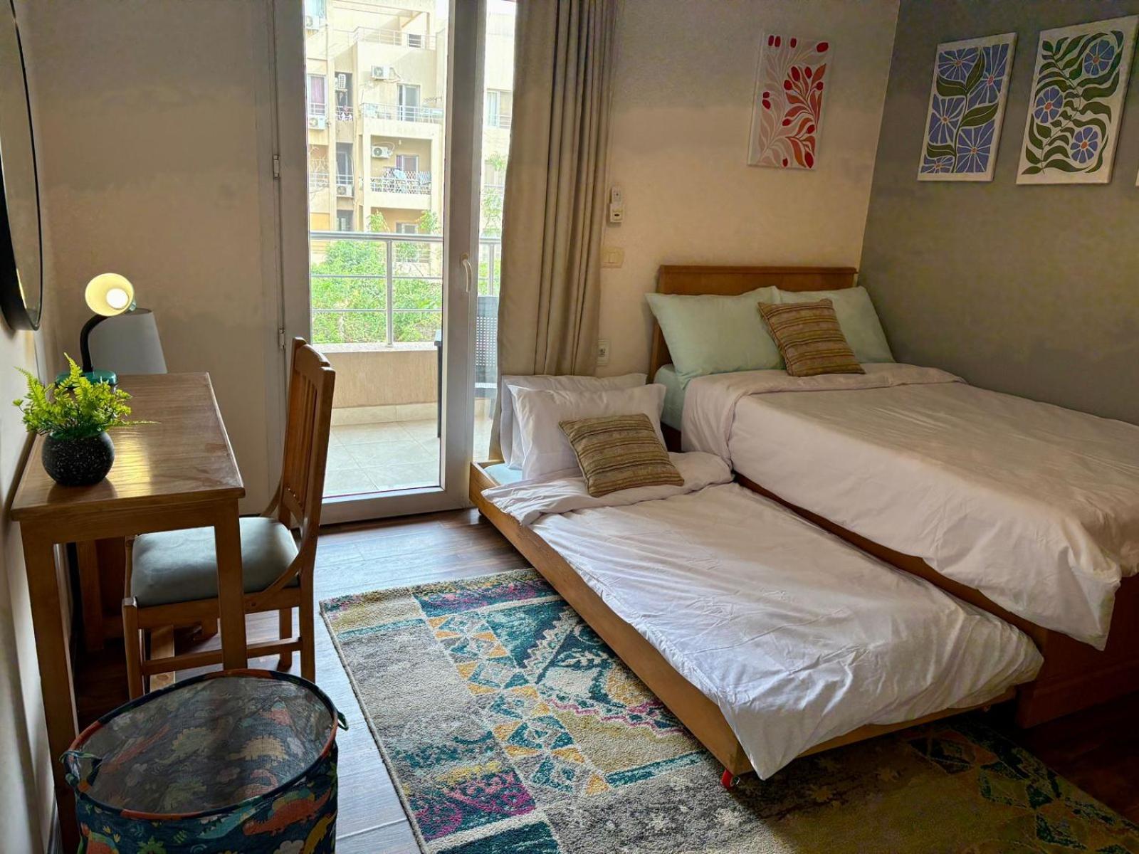 Stylish Egyptian Charm 2BR in Karma Residence for families & single travelers