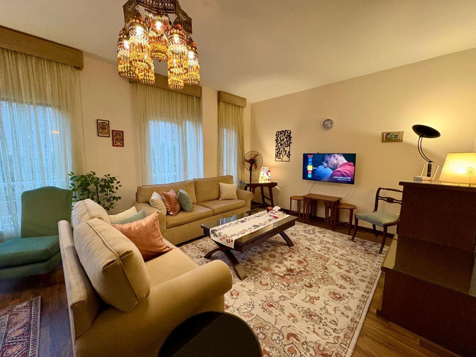 Stylish Egyptian Charm 2BR in Karma Residence for families & single travelers