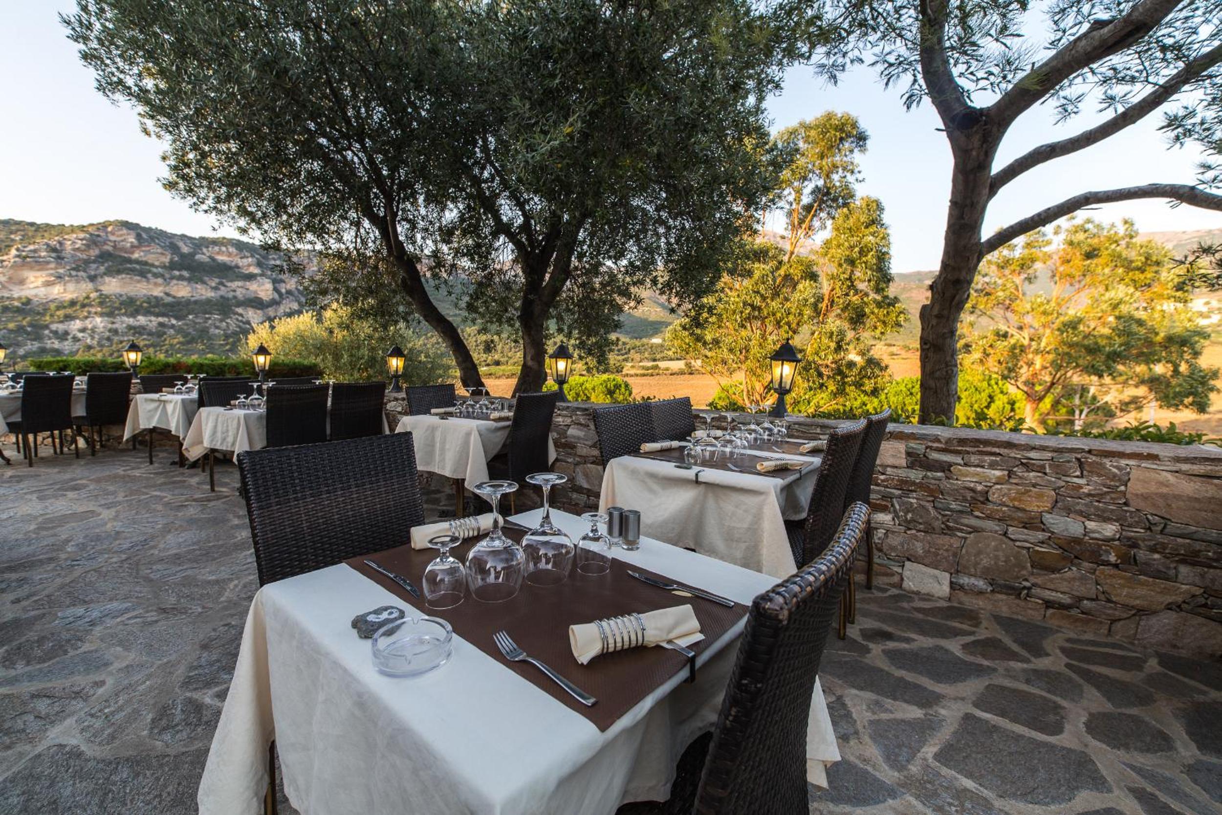 outdoor BBQ area