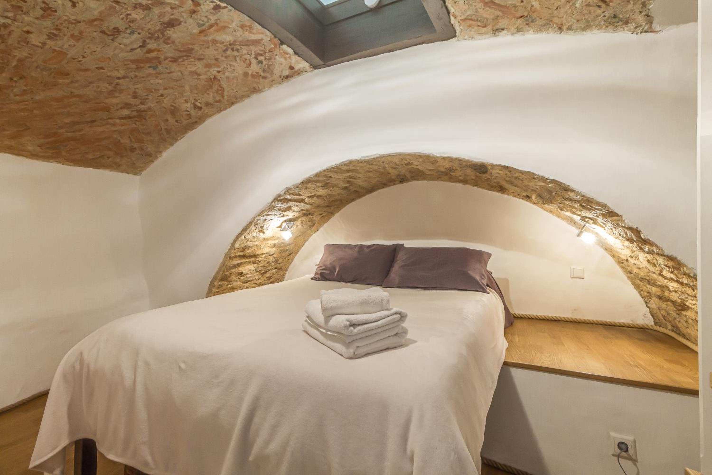 Stay in a real medieval tower, lower floors