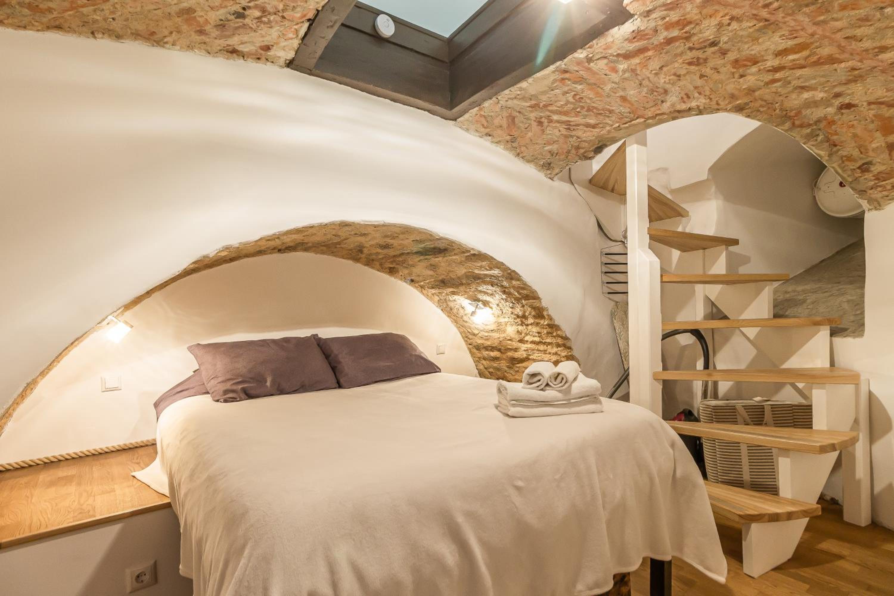 Stay in a real medieval tower, lower floors