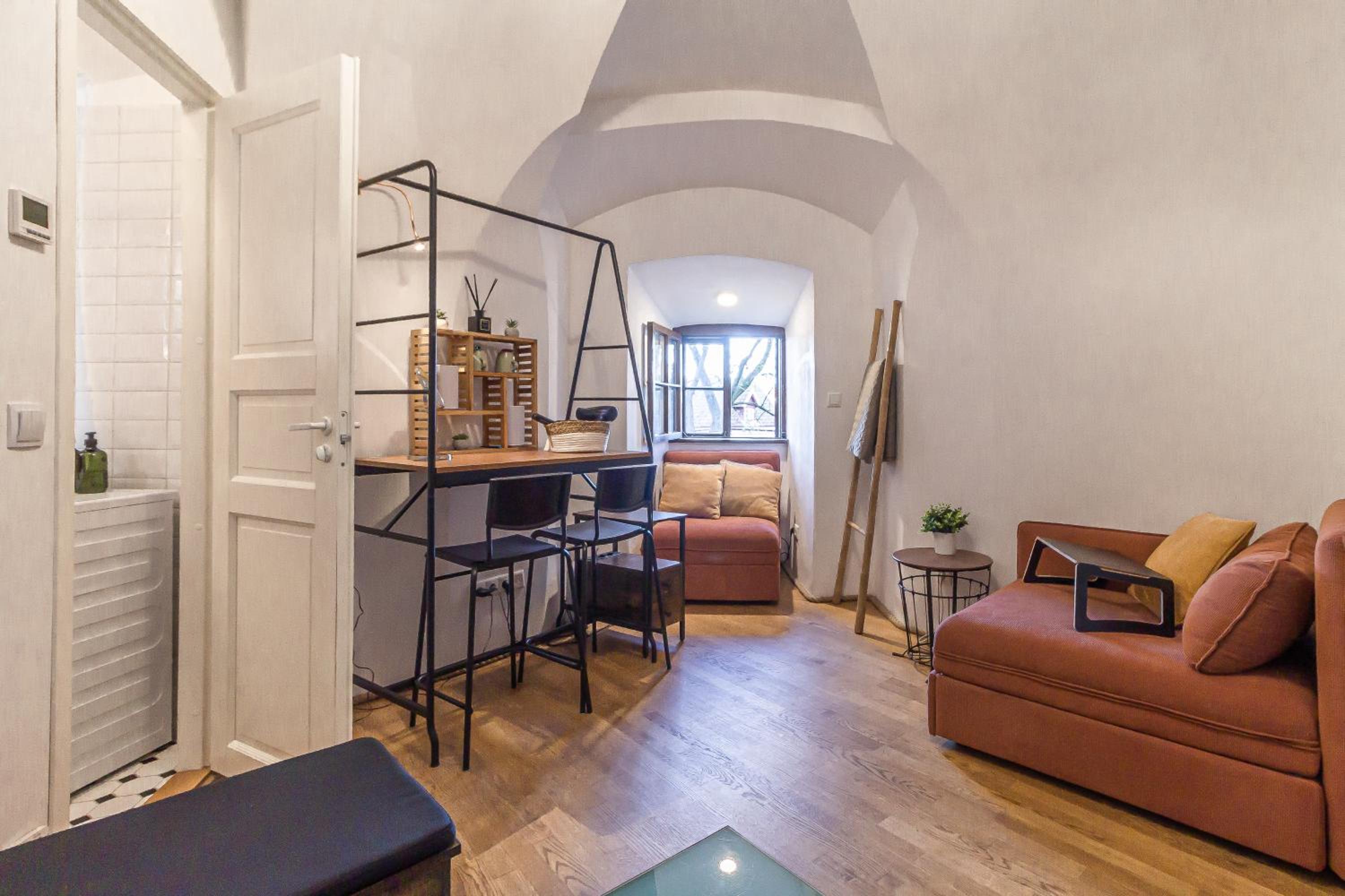 Stay in a real medieval tower, lower floors