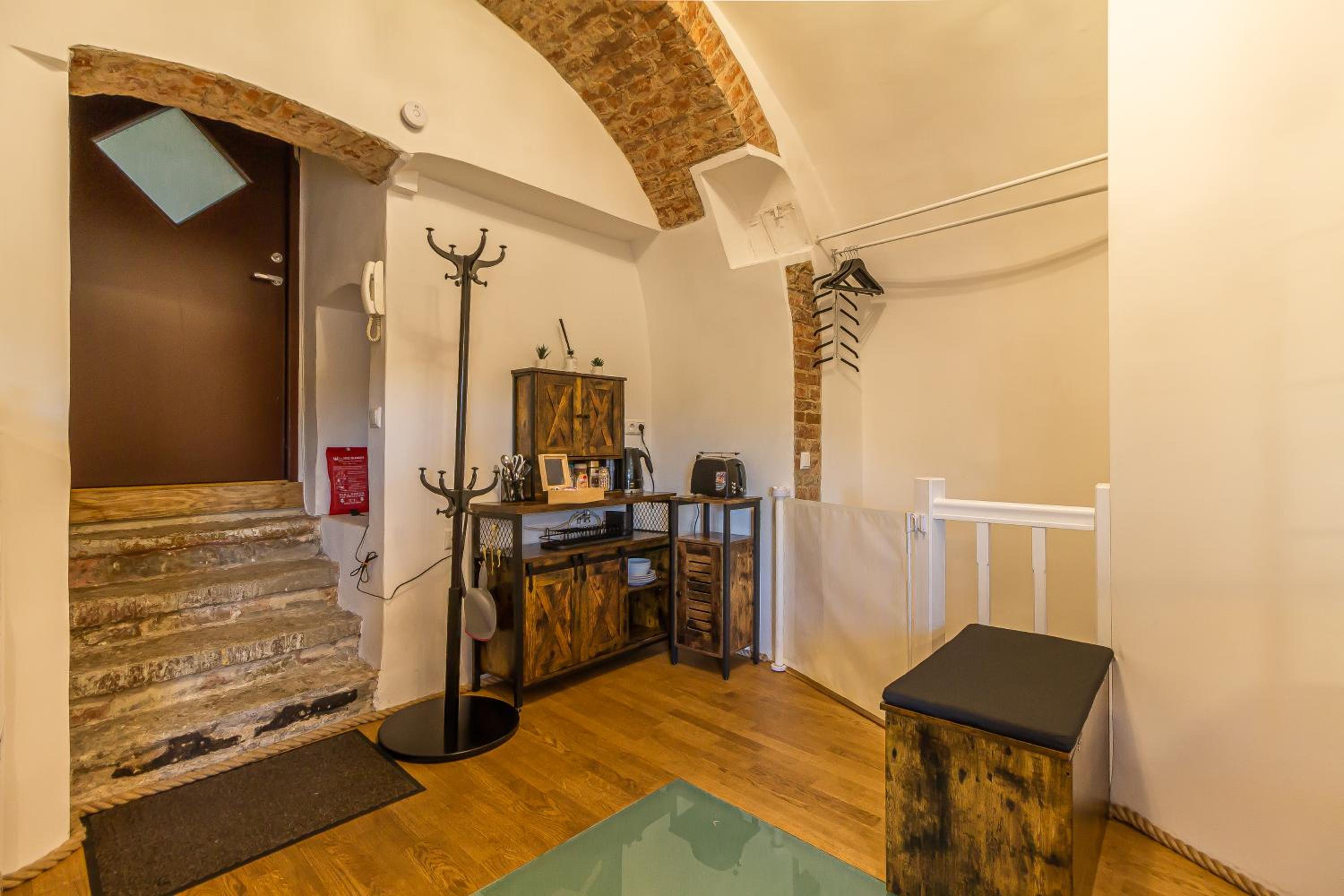 Stay in a real medieval tower, lower floors