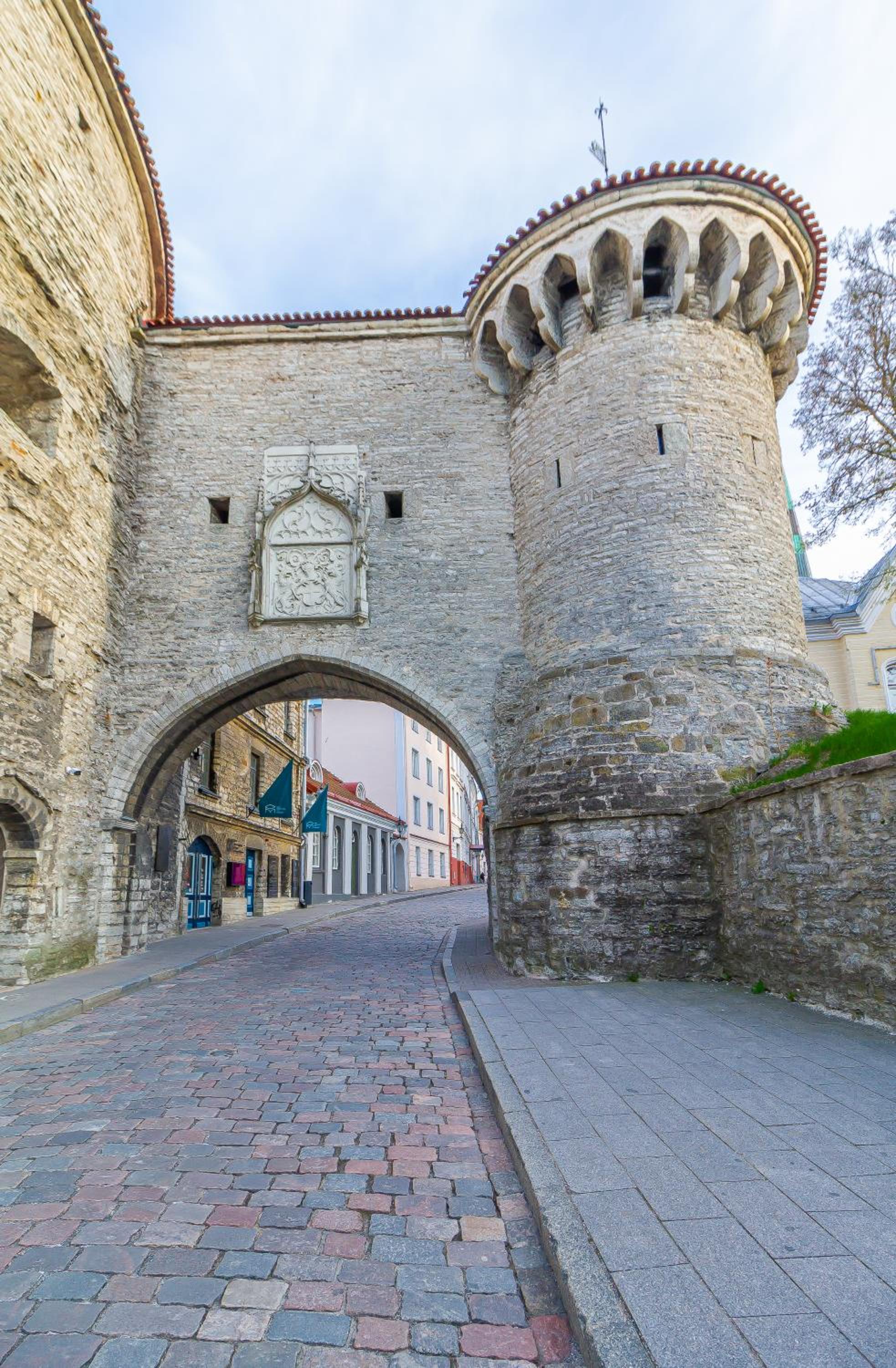 Stay in a real medieval tower, lower floors