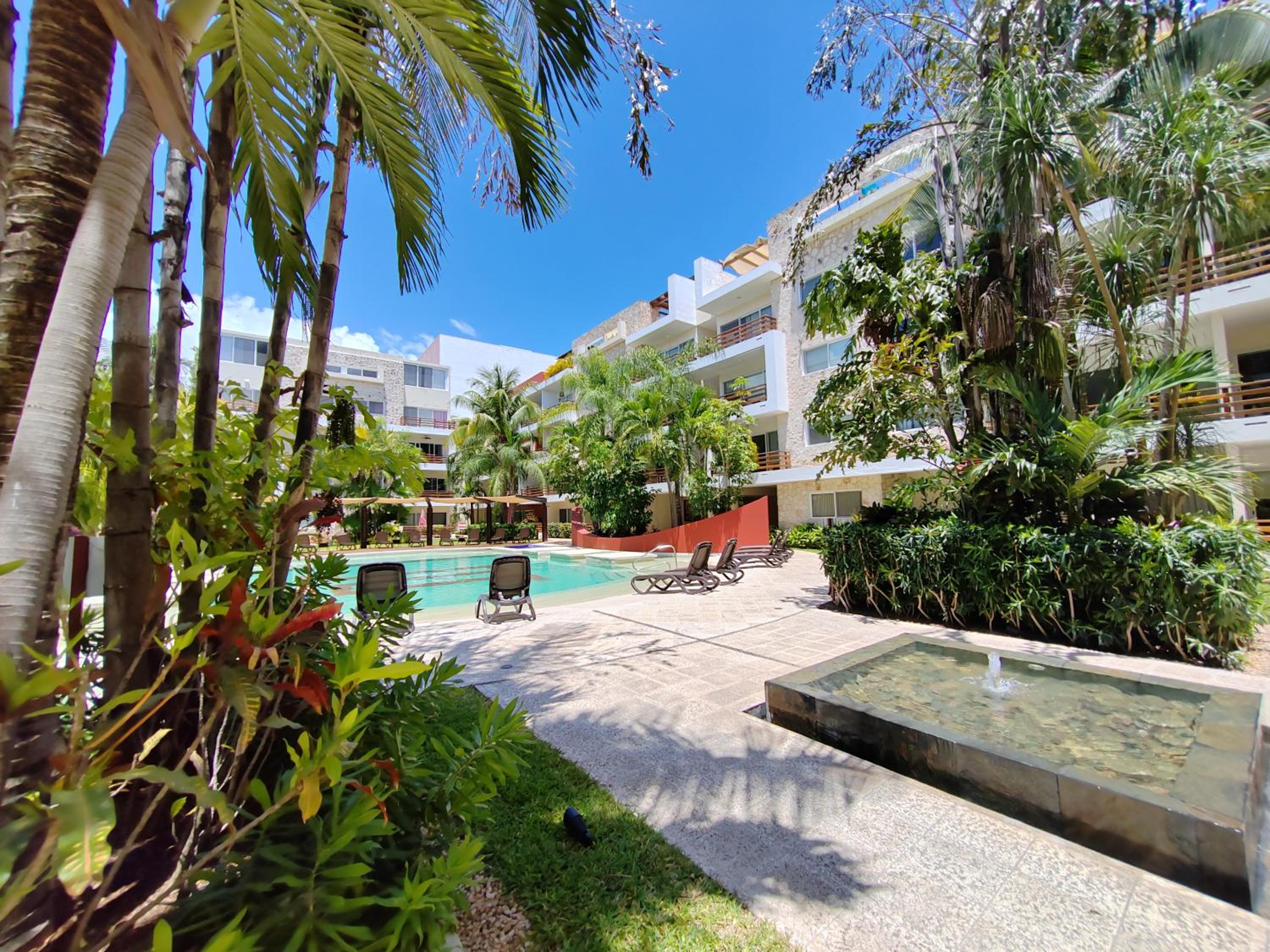 Amplio apartamento en maravillosa ubicación de Playa del Carmen-Pool-GYM-Kids zone By Yeah