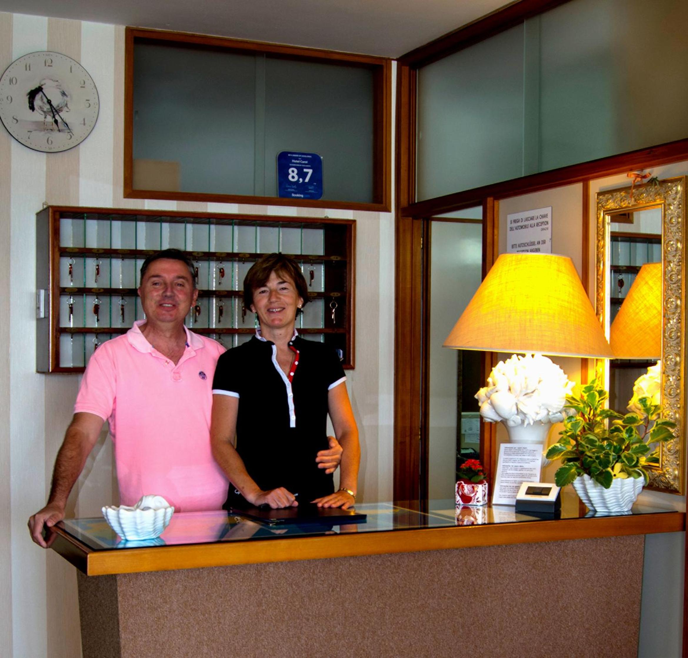 hotel reception