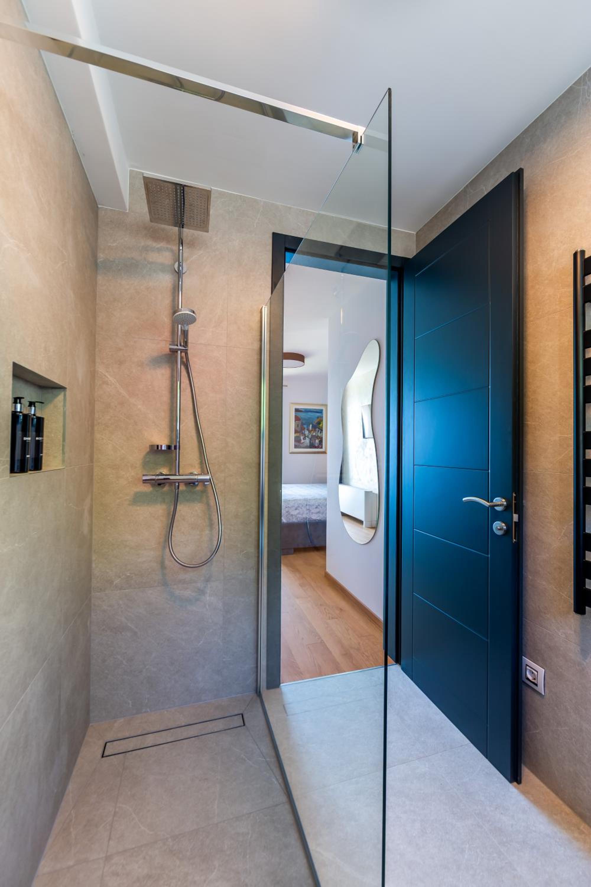 Villa K Opatija with a heated pool, gym, sauna, astonishing sea view