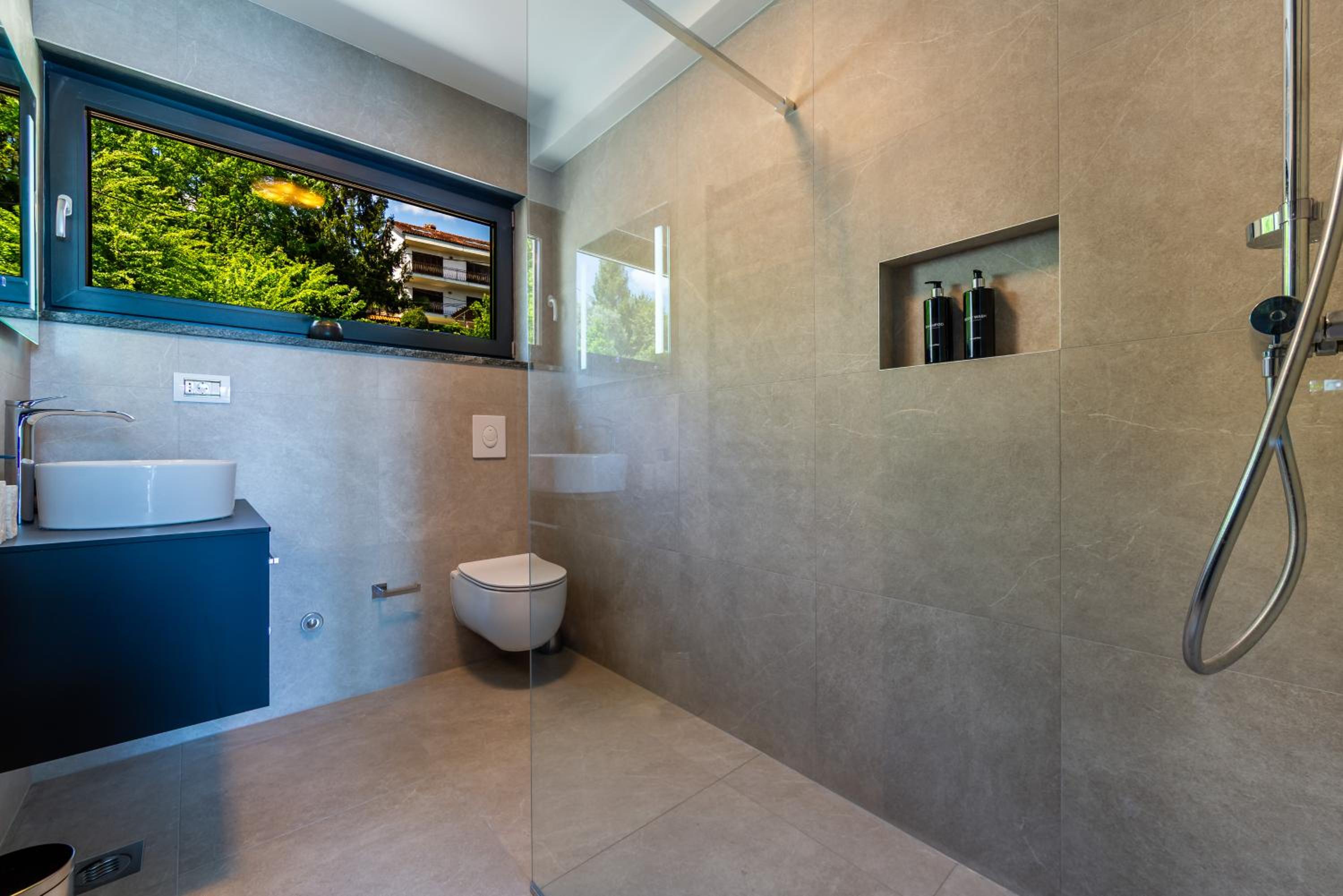 Villa K Opatija with a heated pool, gym, sauna, astonishing sea view