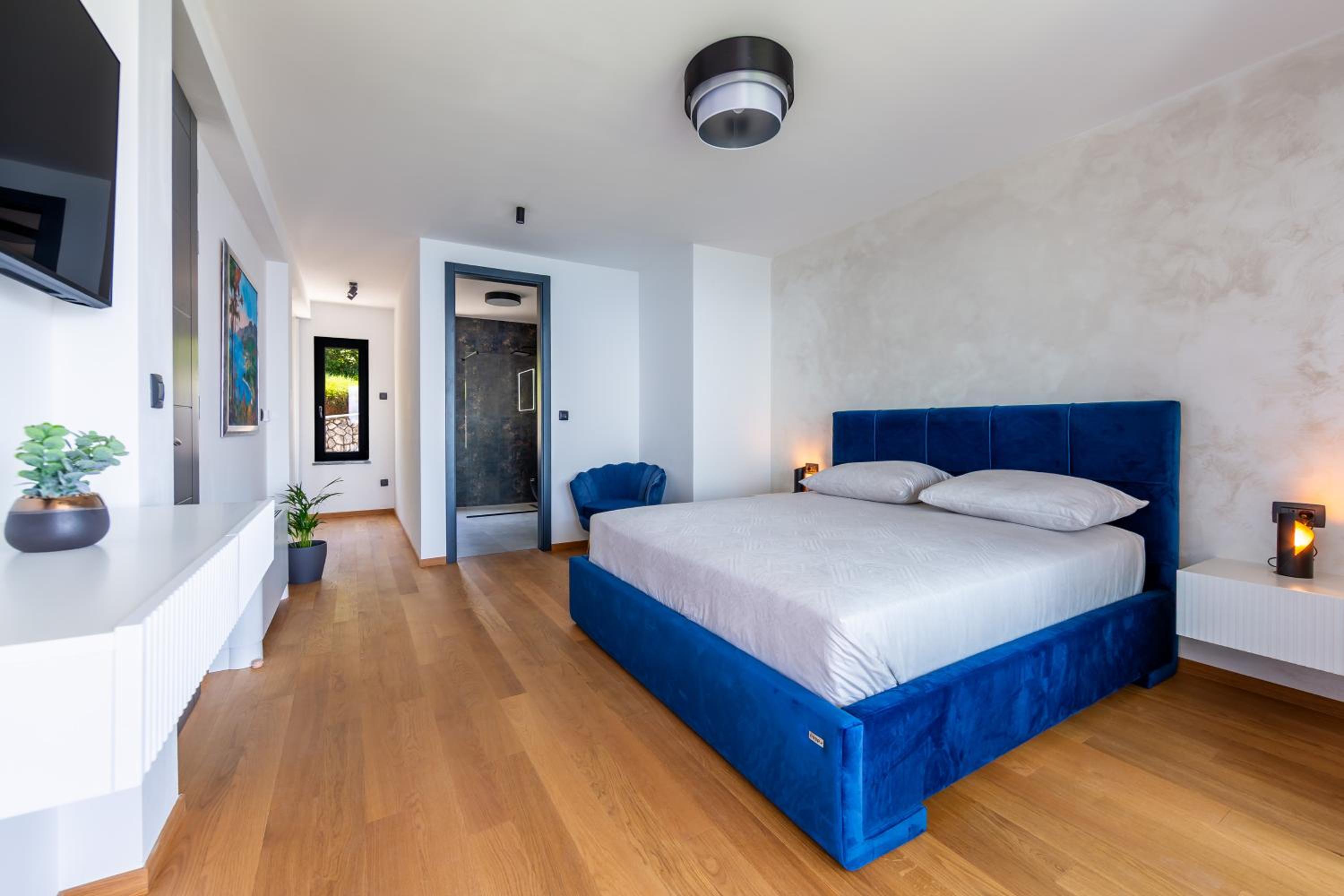 Villa K Opatija with a heated pool, gym, sauna, astonishing sea view