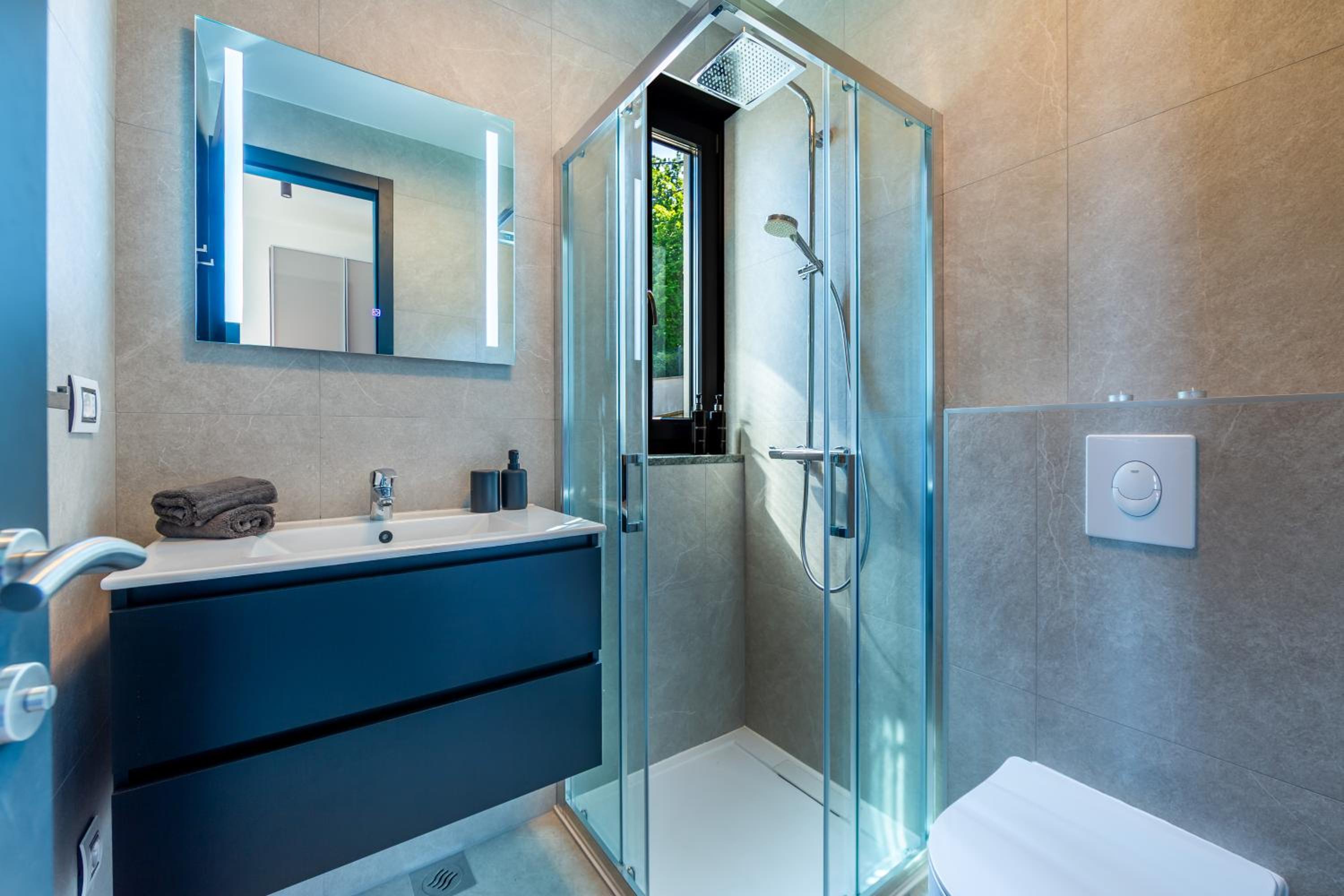 Villa K Opatija with a heated pool, gym, sauna, astonishing sea view