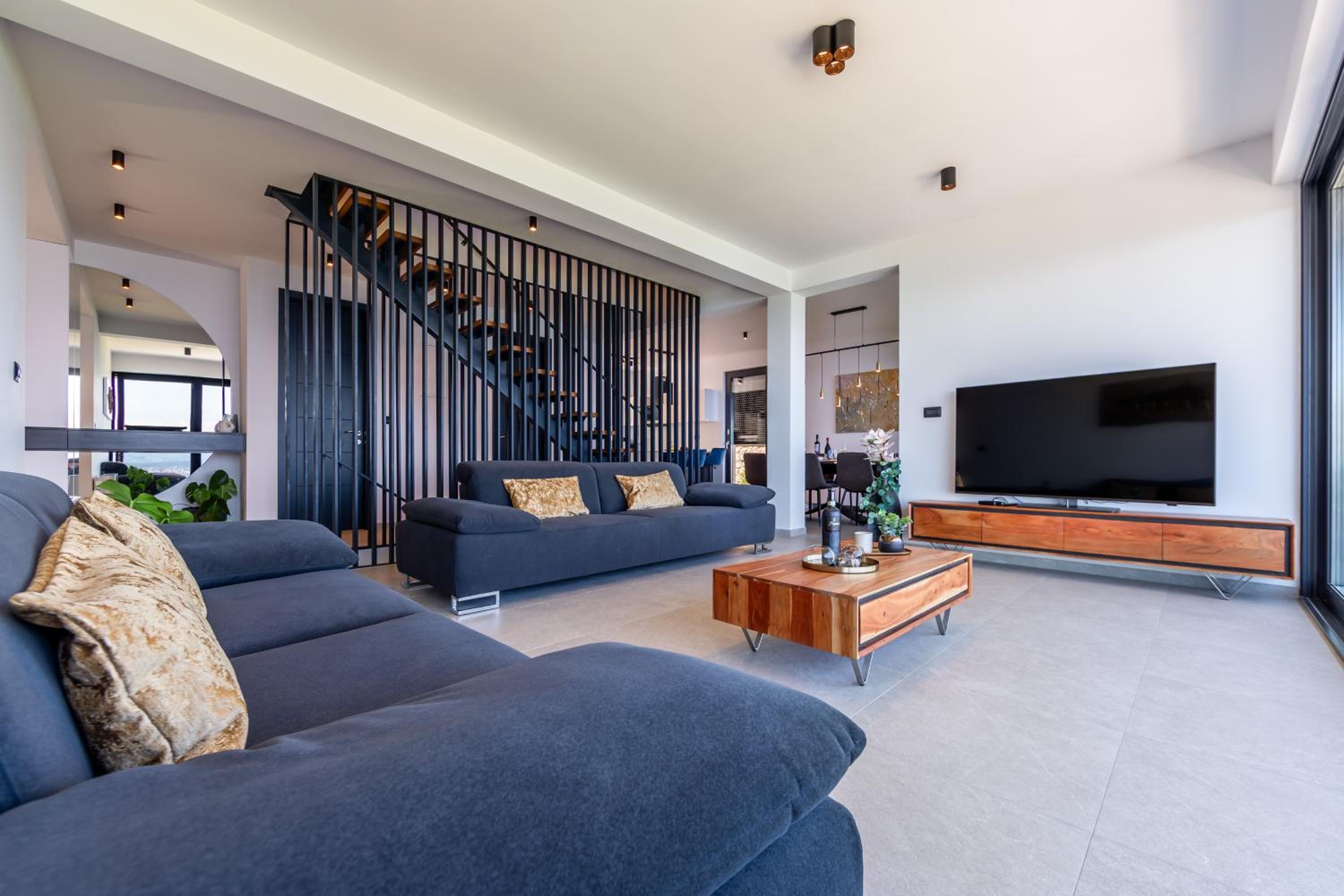 Villa K Opatija with a heated pool, gym, sauna, astonishing sea view