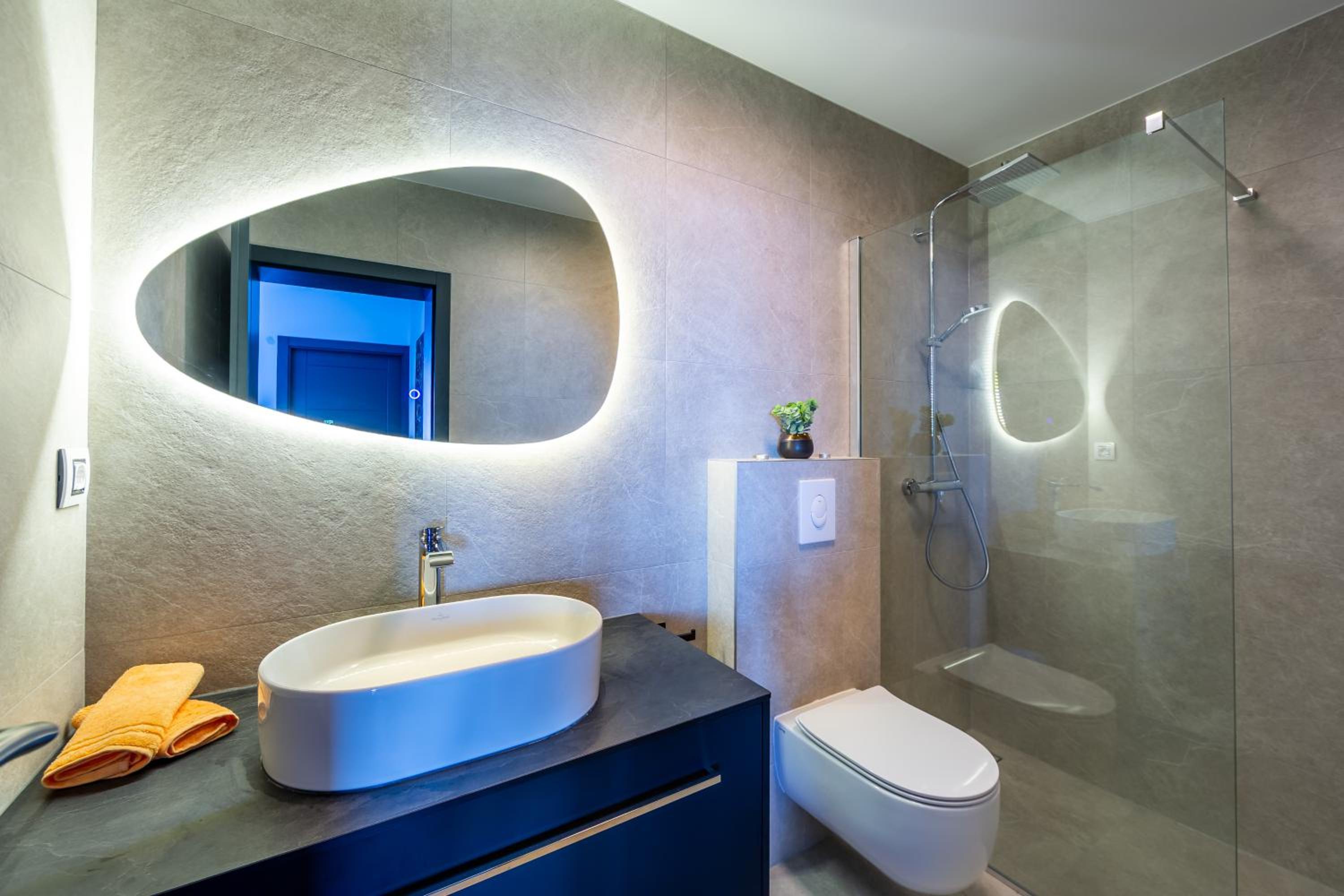 Villa K Opatija with a heated pool, gym, sauna, astonishing sea view