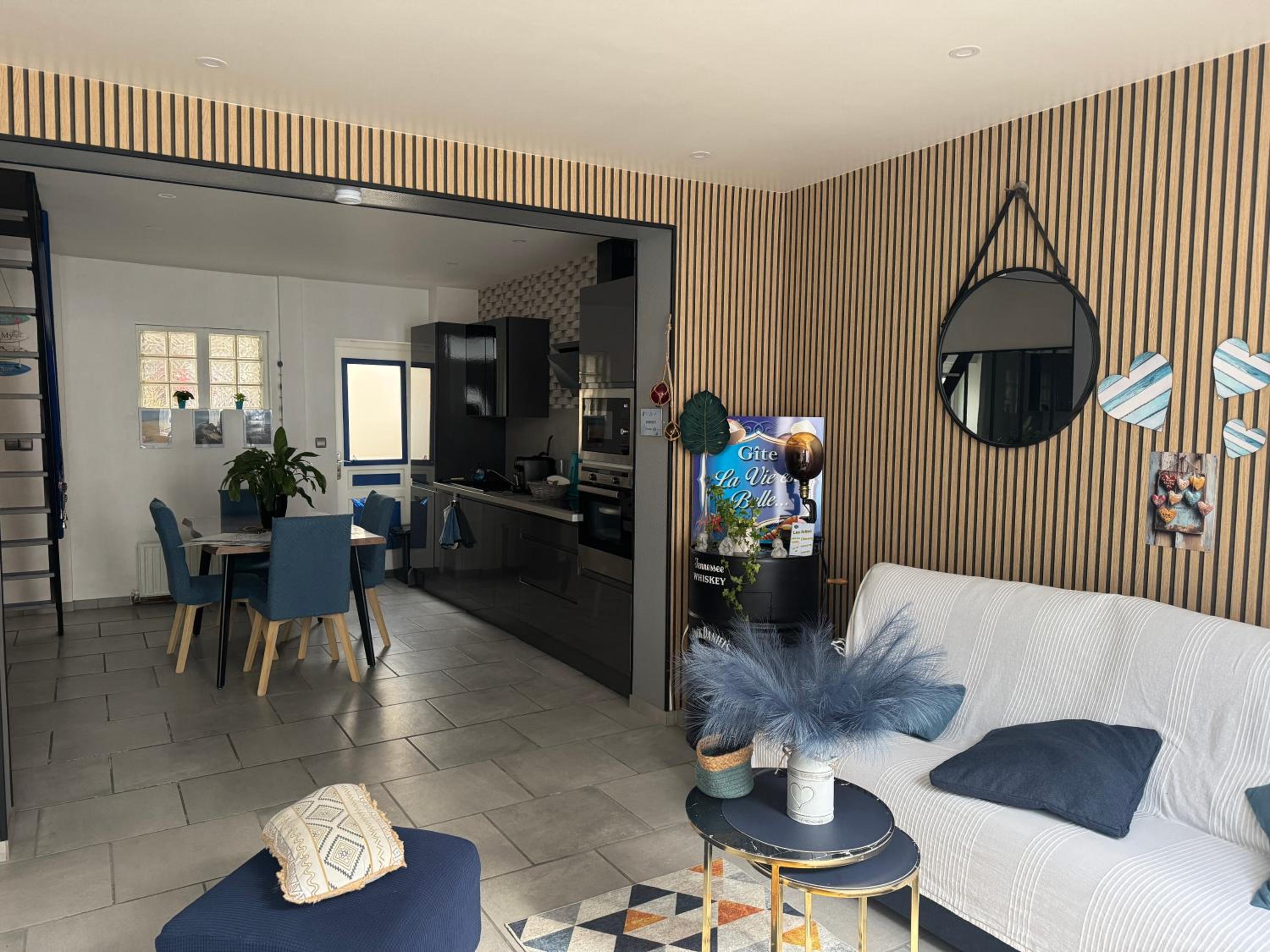 Maison idéalement située à Boulogne sur mer, Gite La Vie Est Belle