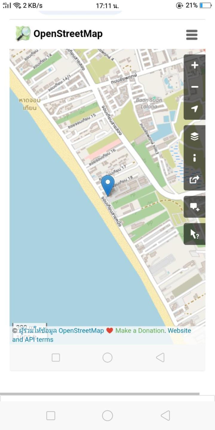 Seaview 3rd floor วิวทะเล 1Bedroom 1Bathroom 33Sqm