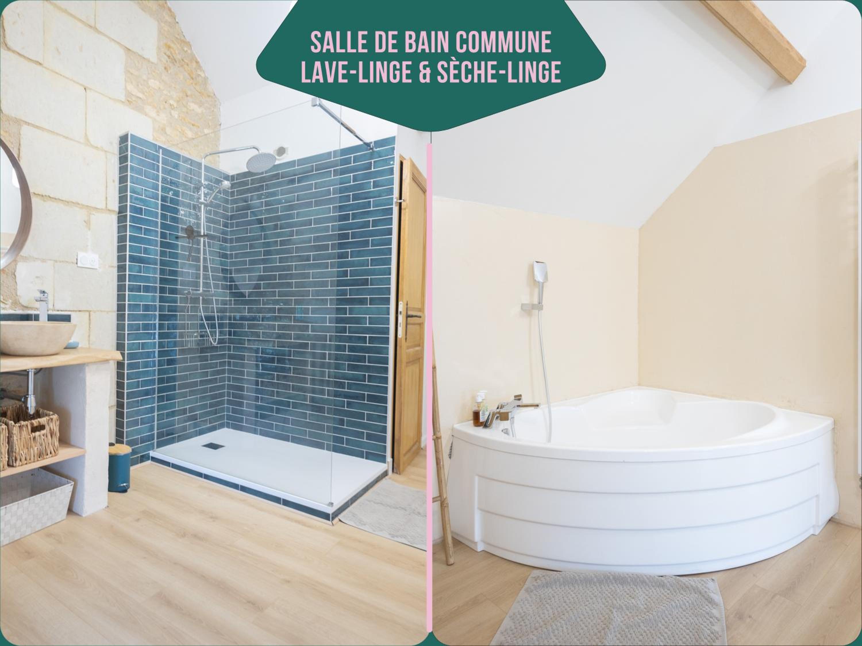 CENTER PARCS à 5min - Idéal Familles & Groupes - 3 parkings - Piscine - Jardin clos - Au calme - Châteaux de la Loire