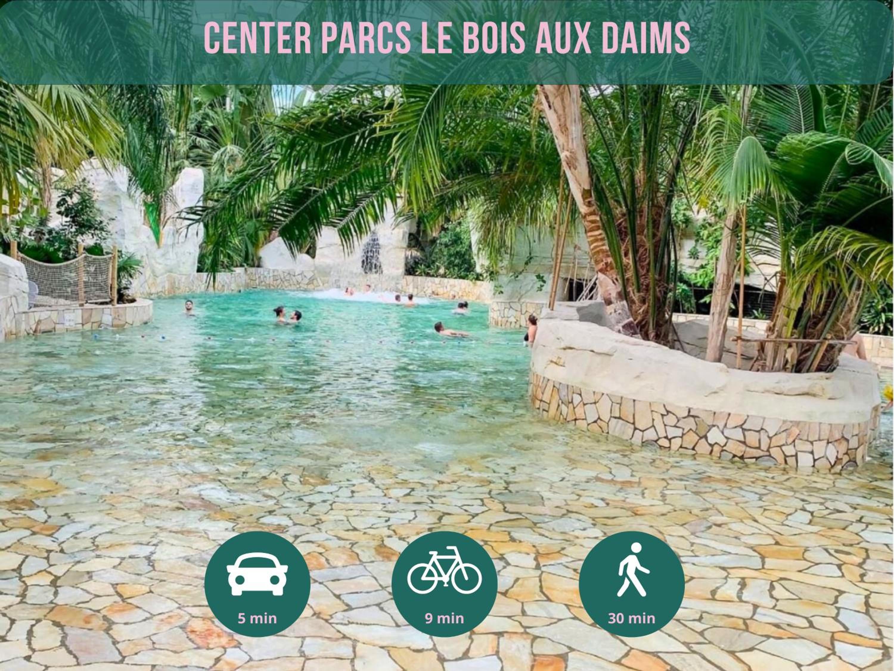 CENTER PARCS à 5min - Idéal Familles & Groupes - 3 parkings - Piscine - Jardin clos - Au calme - Châteaux de la Loire