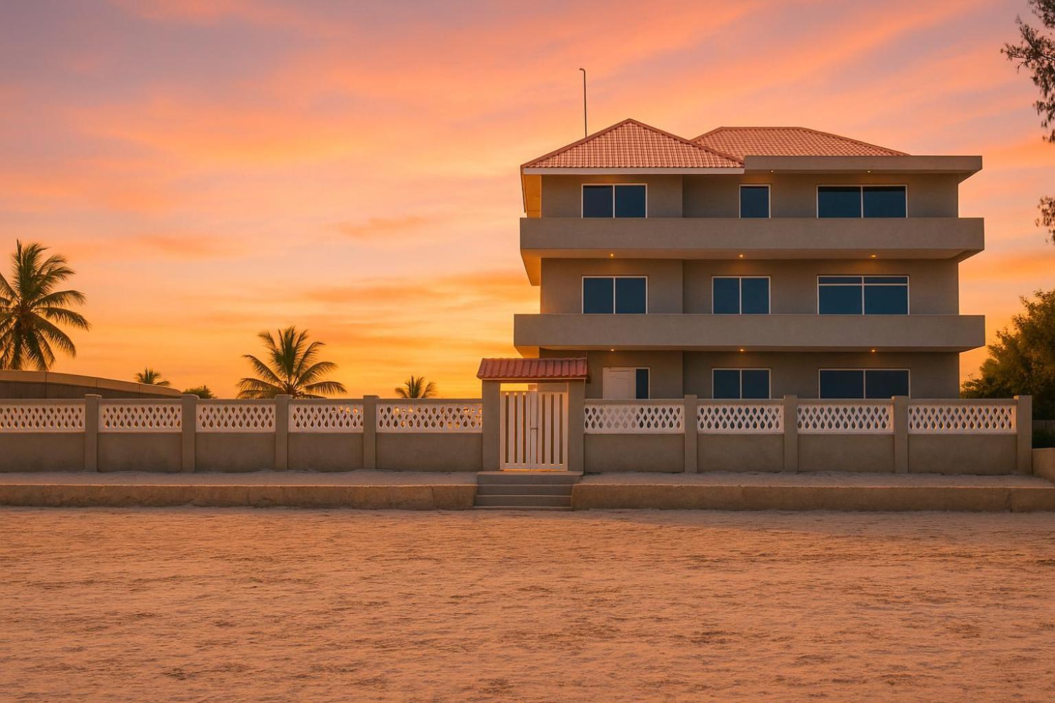 Beachfront 2BR Apartment in Uroa, Zanzibar - Sea Views & Direct Beach Access